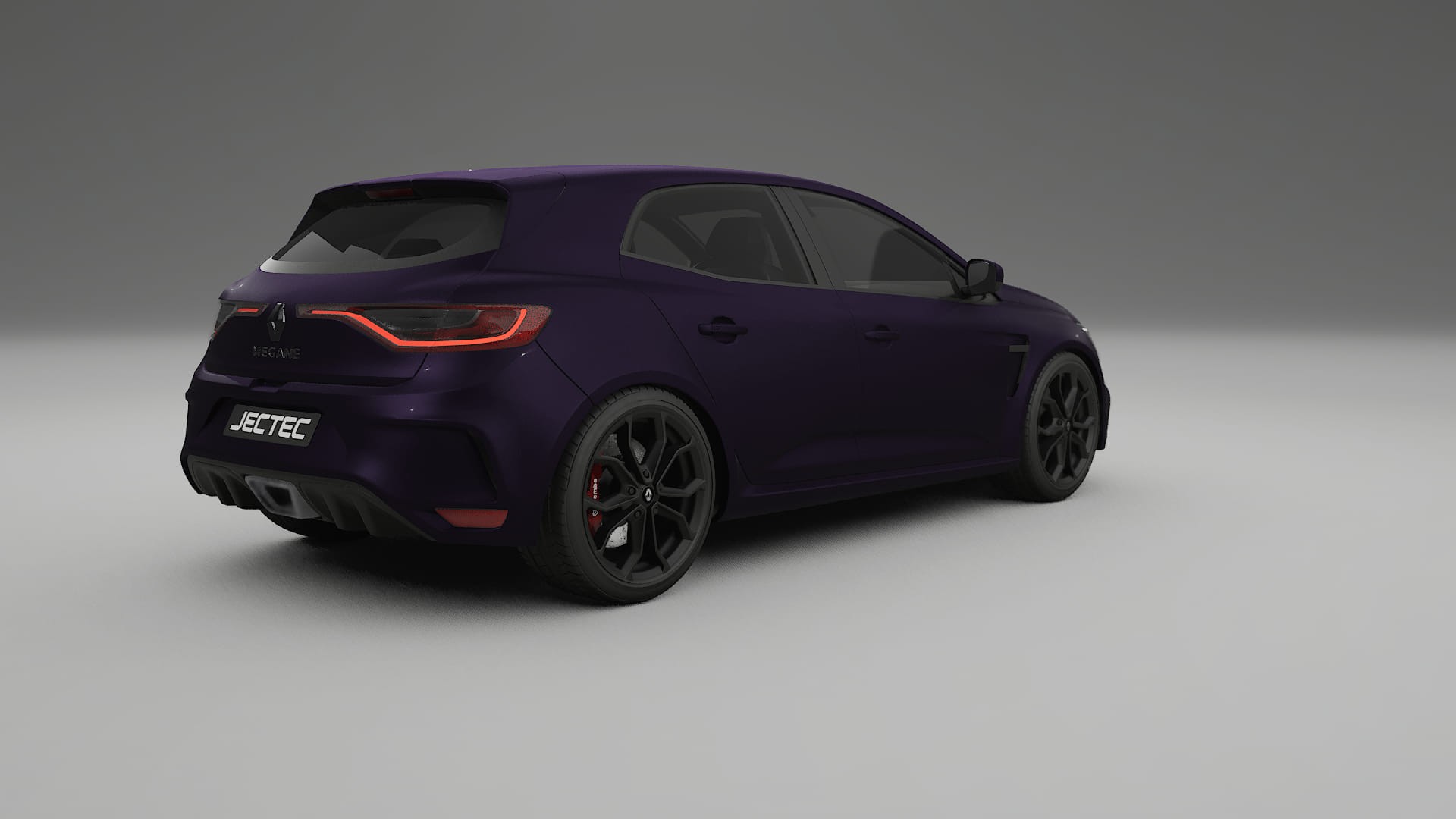 Renault Megane RS IV TPU Lakbeschermingsfolie | VIOLET Kleurveranderende PPF – Volledig Voorgesneden Kit