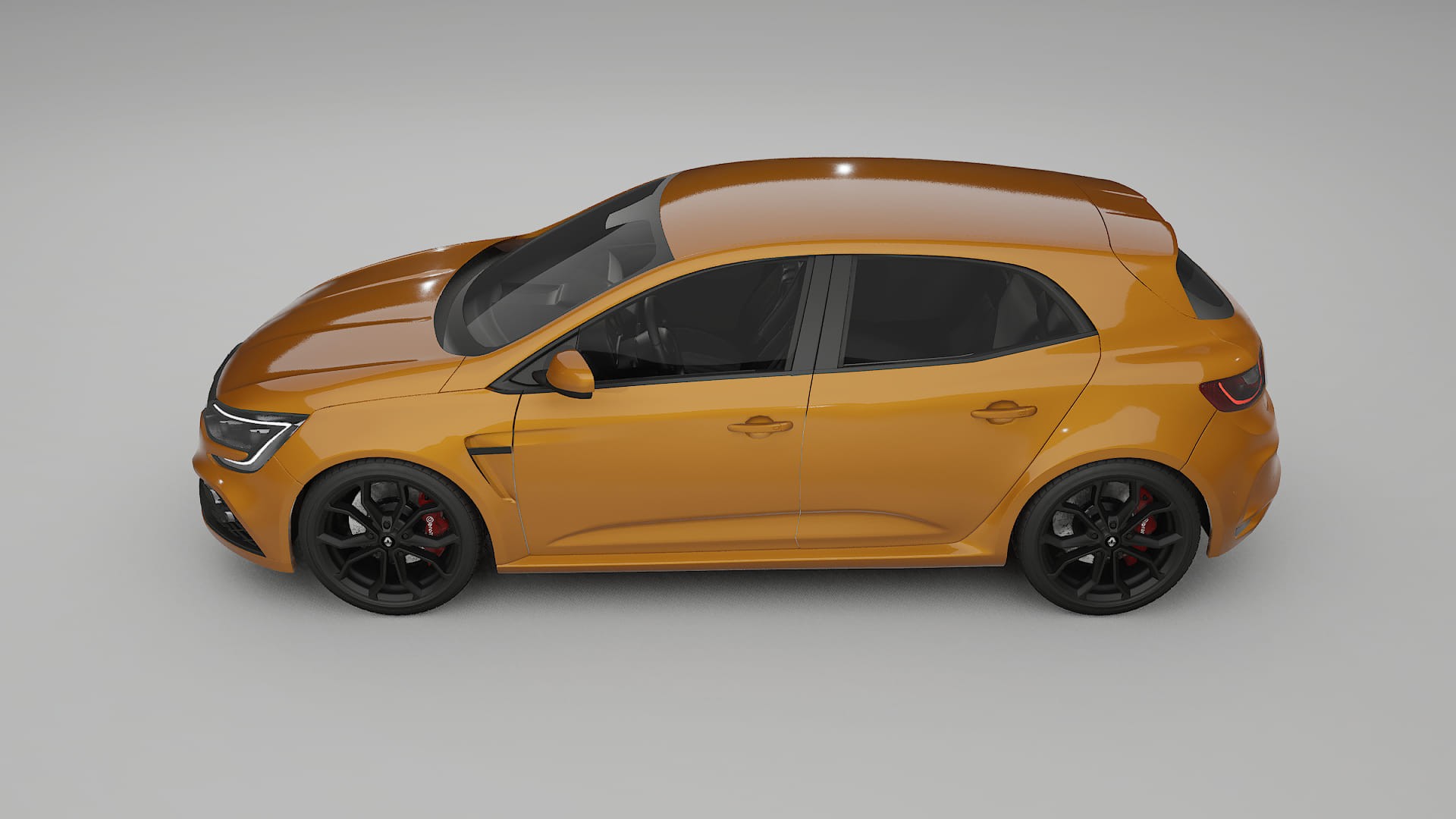 Renault Megane RS IV TPU Lakbeschermingsfolie | DAISY Kleurveranderende PPF – Volledig Voorgesneden Kit