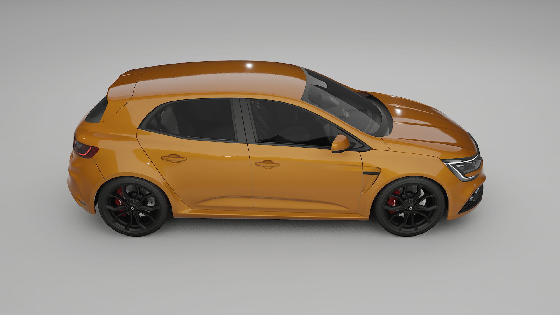 Renault Megane RS IV TPU Lakbeschermingsfolie | DAISY Kleurveranderende PPF – Volledig Voorgesneden Kit