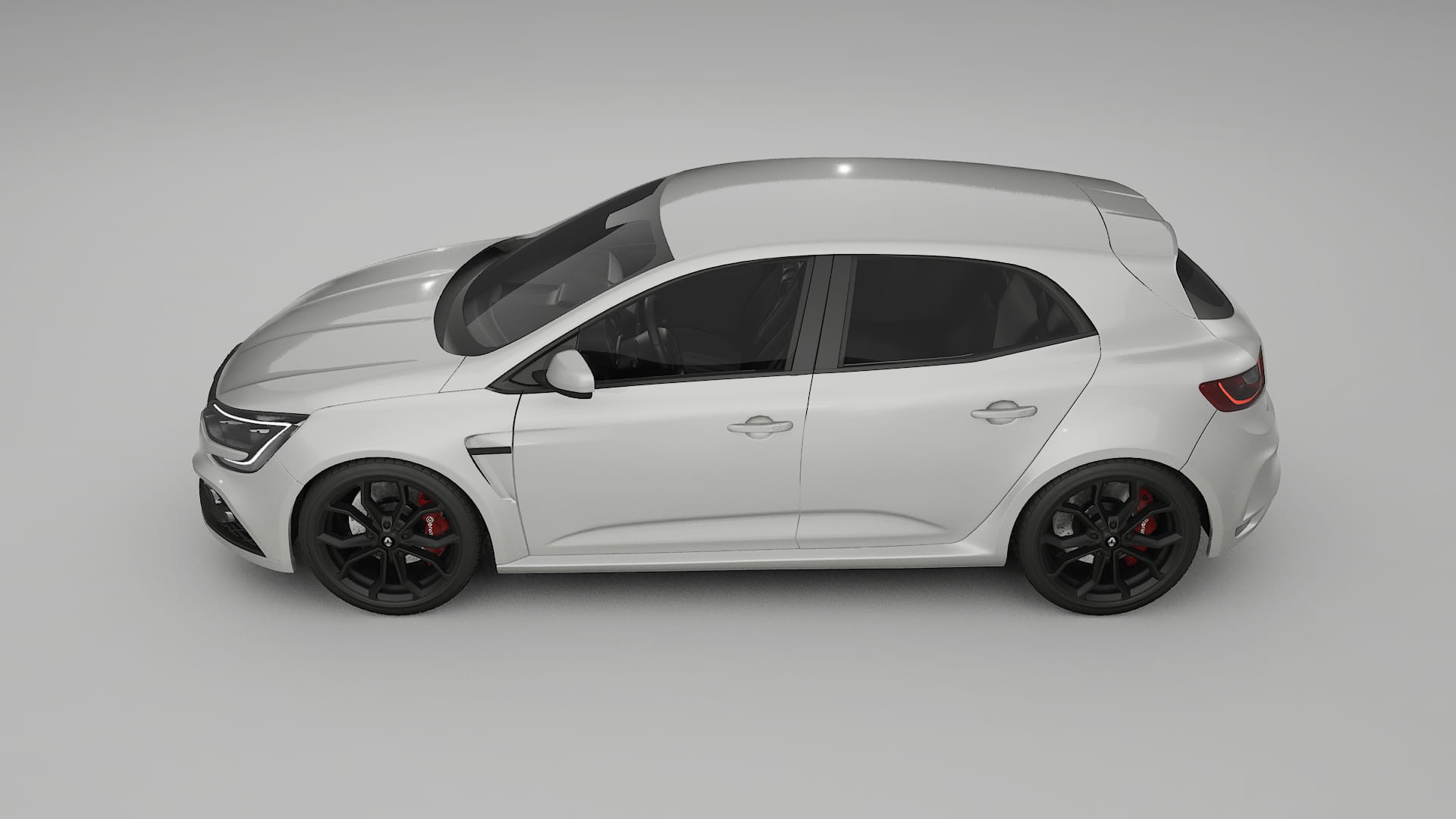 Renault Megane RS IV TPU Lakbeschermingsfolie | PEARL Kleurveranderende PPF – Volledig Voorgesneden Kit