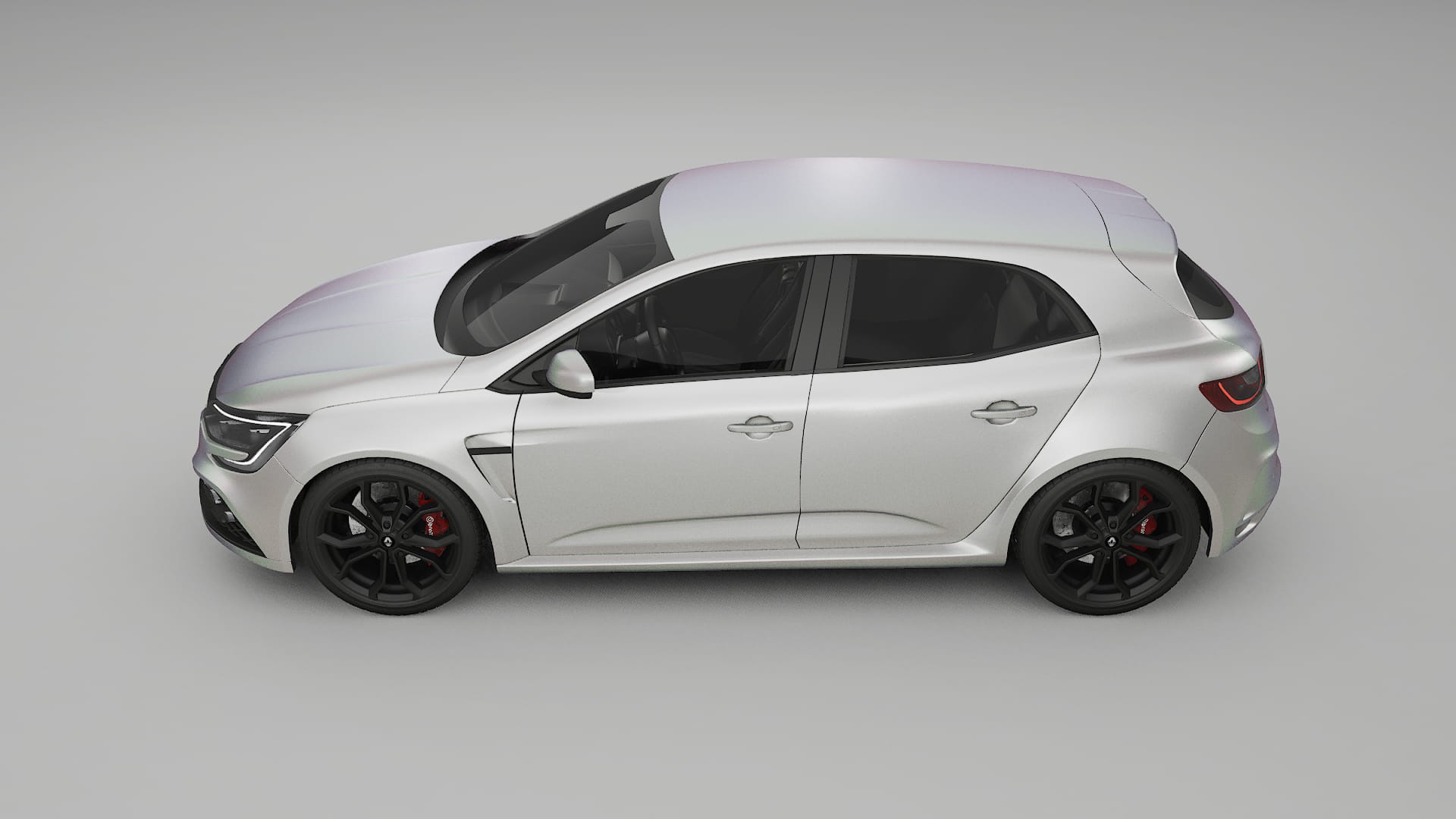 Renault Megane RS IV TPU Lakbeschermingsfolie | NEBULA Kleurveranderende PPF – Volledig Voorgesneden Kit