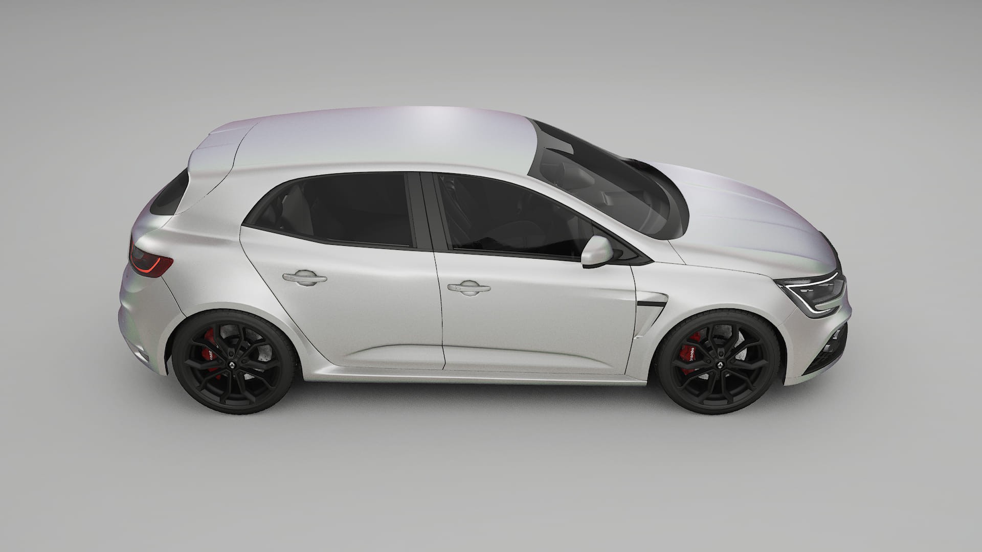 Renault Megane RS IV TPU Lakbeschermingsfolie | NEBULA Kleurveranderende PPF – Volledig Voorgesneden Kit