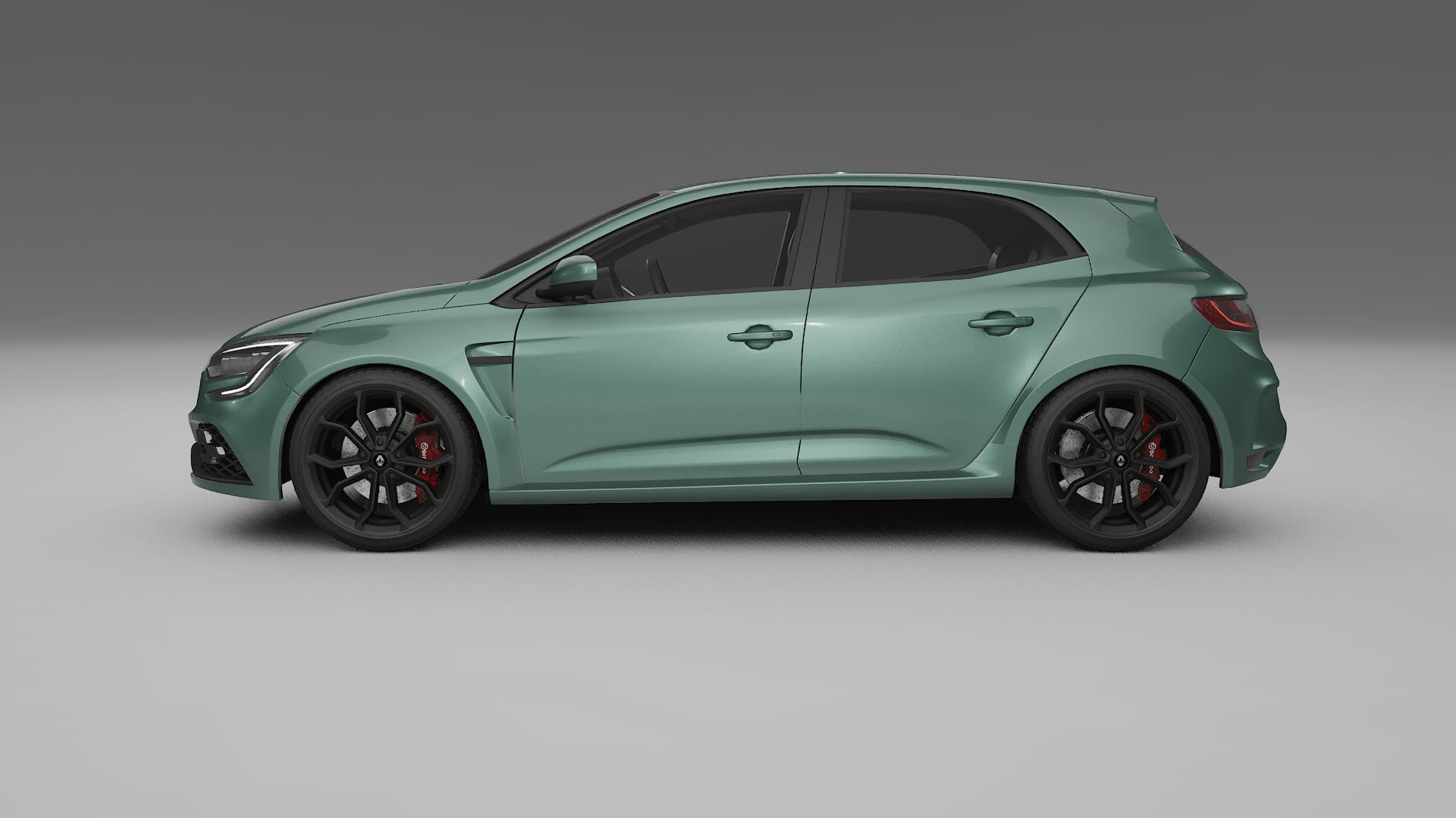 Renault Megane RS IV TPU Lakbeschermingsfolie | EVERGREEN Kleurveranderende PPF – Volledig Voorgesneden Kit