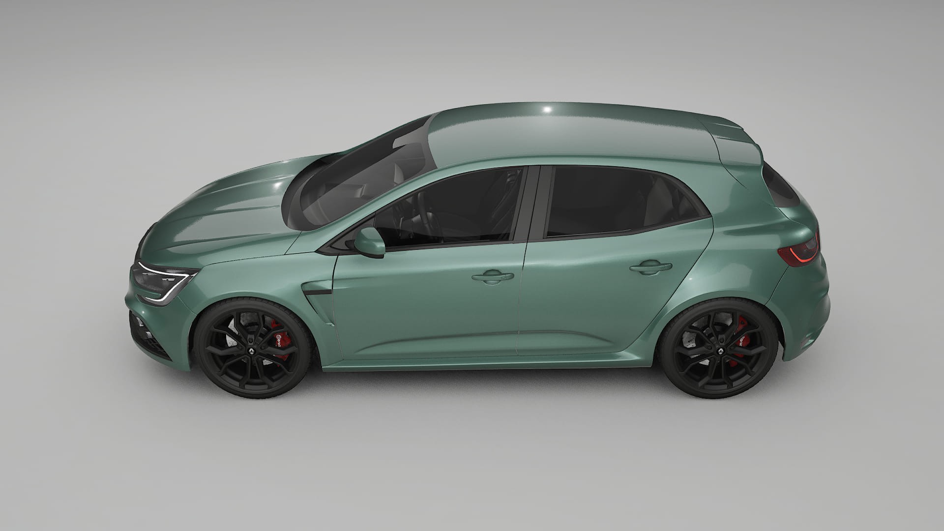 Renault Megane RS IV TPU Lakbeschermingsfolie | EVERGREEN Kleurveranderende PPF – Volledig Voorgesneden Kit