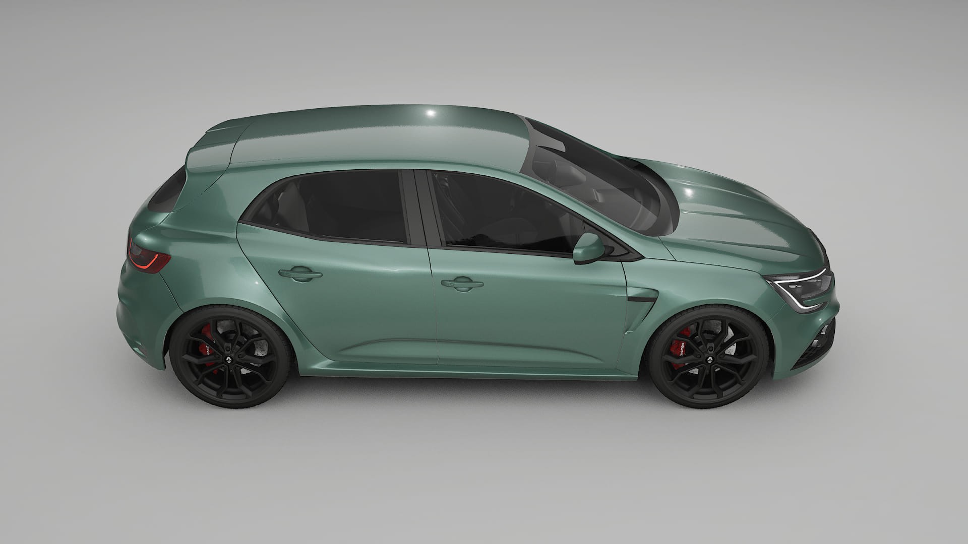 Renault Megane RS IV TPU Lakbeschermingsfolie | EVERGREEN Kleurveranderende PPF – Volledig Voorgesneden Kit