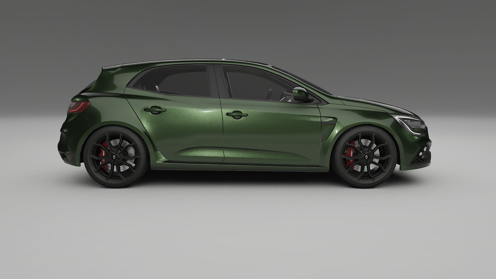 Renault Megane RS IV TPU Lakbeschermingsfolie | LAGOON Kleurveranderende PPF – Volledig Voorgesneden Kit