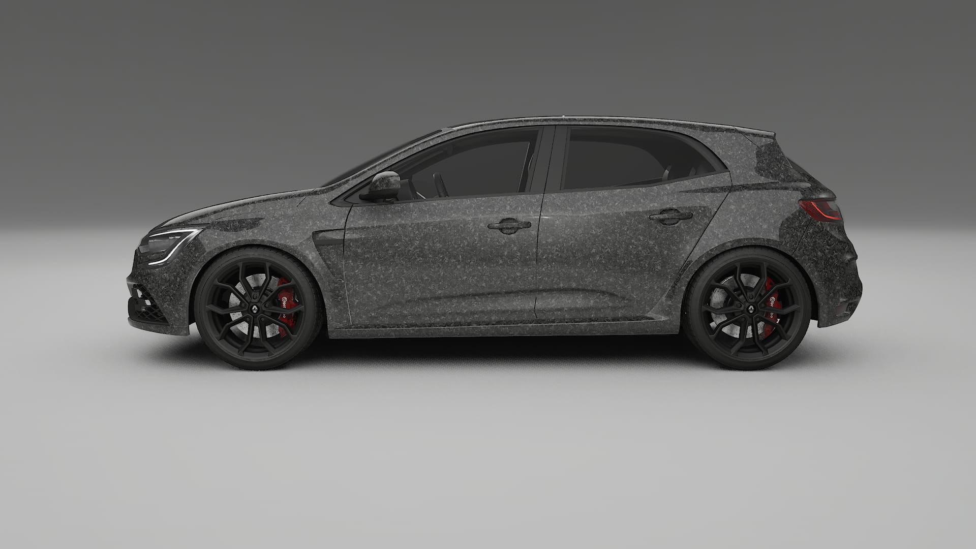 Renault Megane RS IV TPU Lakbeschermingsfolie | FORGED S Kleurveranderende PPF – Volledig Voorgesneden Kit