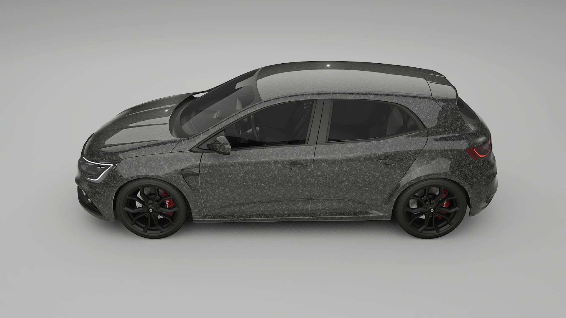 Renault Megane RS IV TPU Lakbeschermingsfolie | FORGED S Kleurveranderende PPF – Volledig Voorgesneden Kit