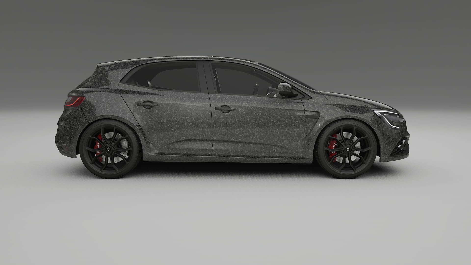 Renault Megane RS IV TPU Lakbeschermingsfolie | FORGED S Kleurveranderende PPF – Volledig Voorgesneden Kit