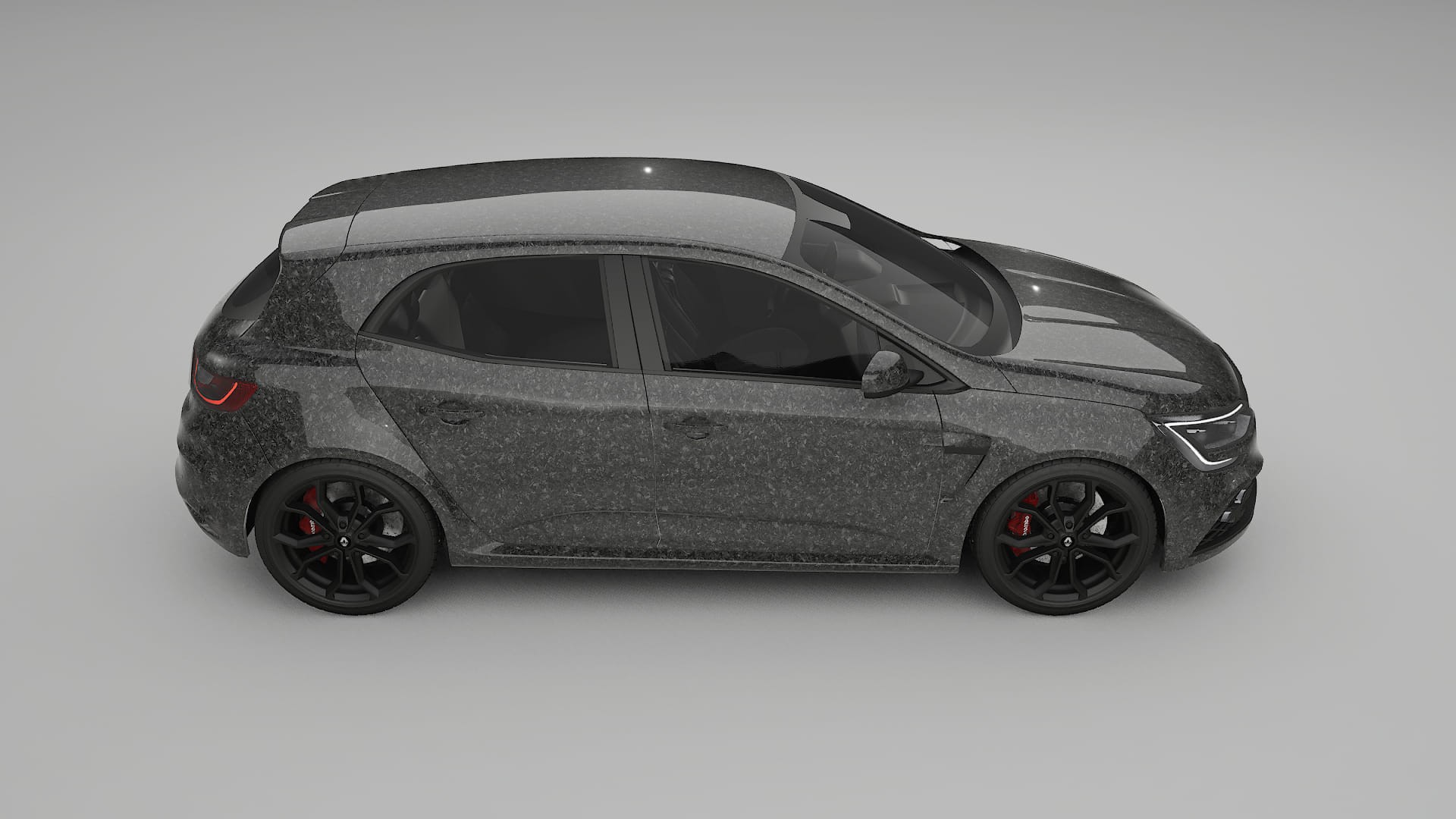 Renault Megane RS IV TPU Lakbeschermingsfolie | FORGED S Kleurveranderende PPF – Volledig Voorgesneden Kit