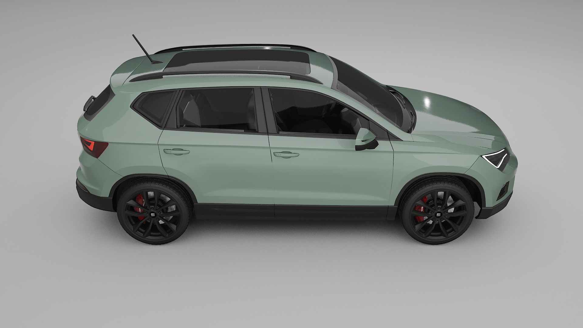 Seat Ateca KH7 TPU Lakbeschermingsfolie | CINDER Kleurveranderende PPF – Volledig Voorgesneden Kit