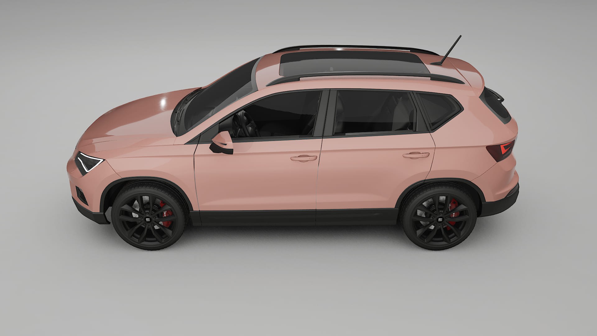 Seat Ateca KH7 TPU Lakbeschermingsfolie | BLUSH Kleurveranderende PPF – Volledig Voorgesneden Kit