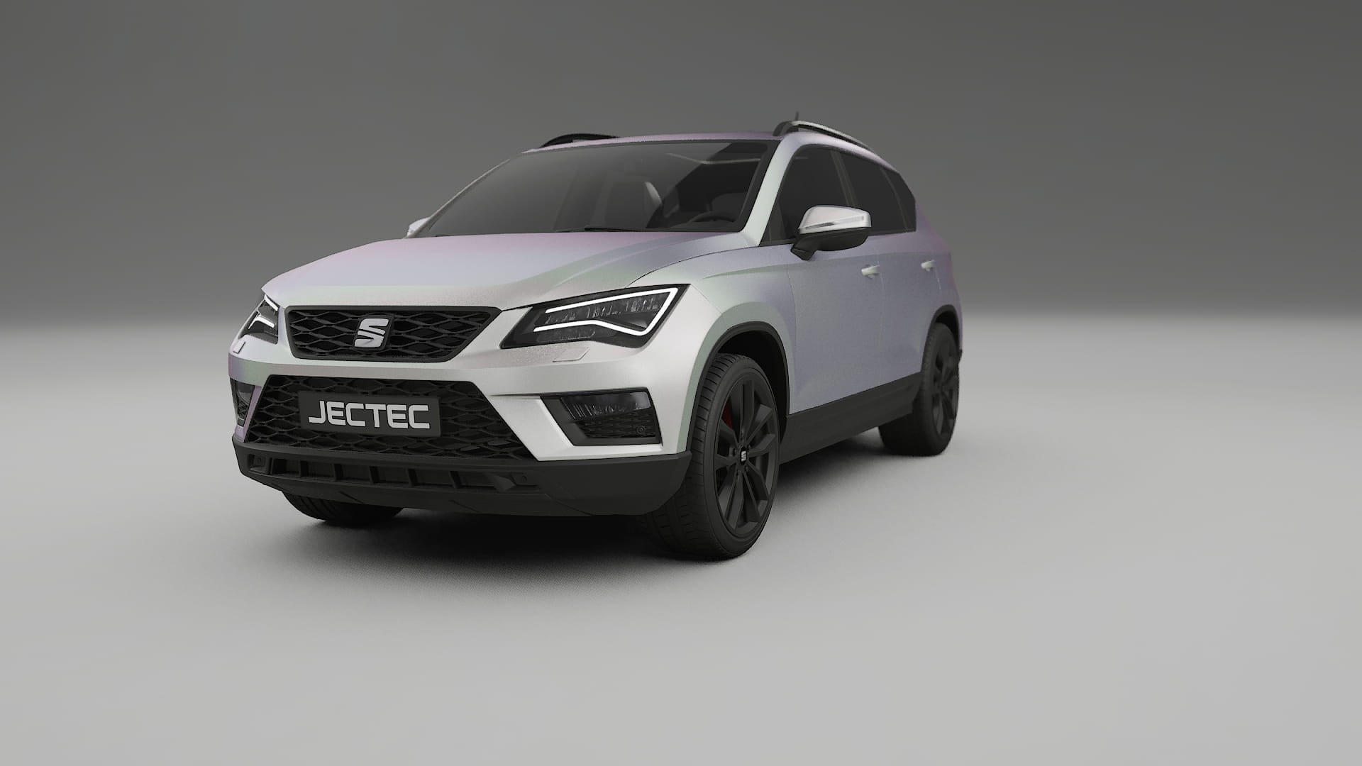 Seat Ateca KH7 TPU Lakbeschermingsfolie | NEBULA Kleurveranderende PPF – Volledig Voorgesneden Kit