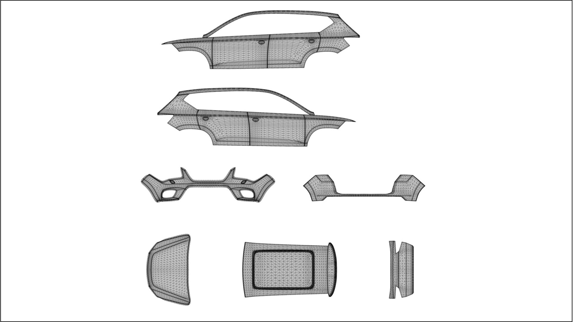 Seat Ateca KH7 TPU Lakbeschermingsfolie | NEBULA Kleurveranderende PPF – Volledig Voorgesneden Kit 2