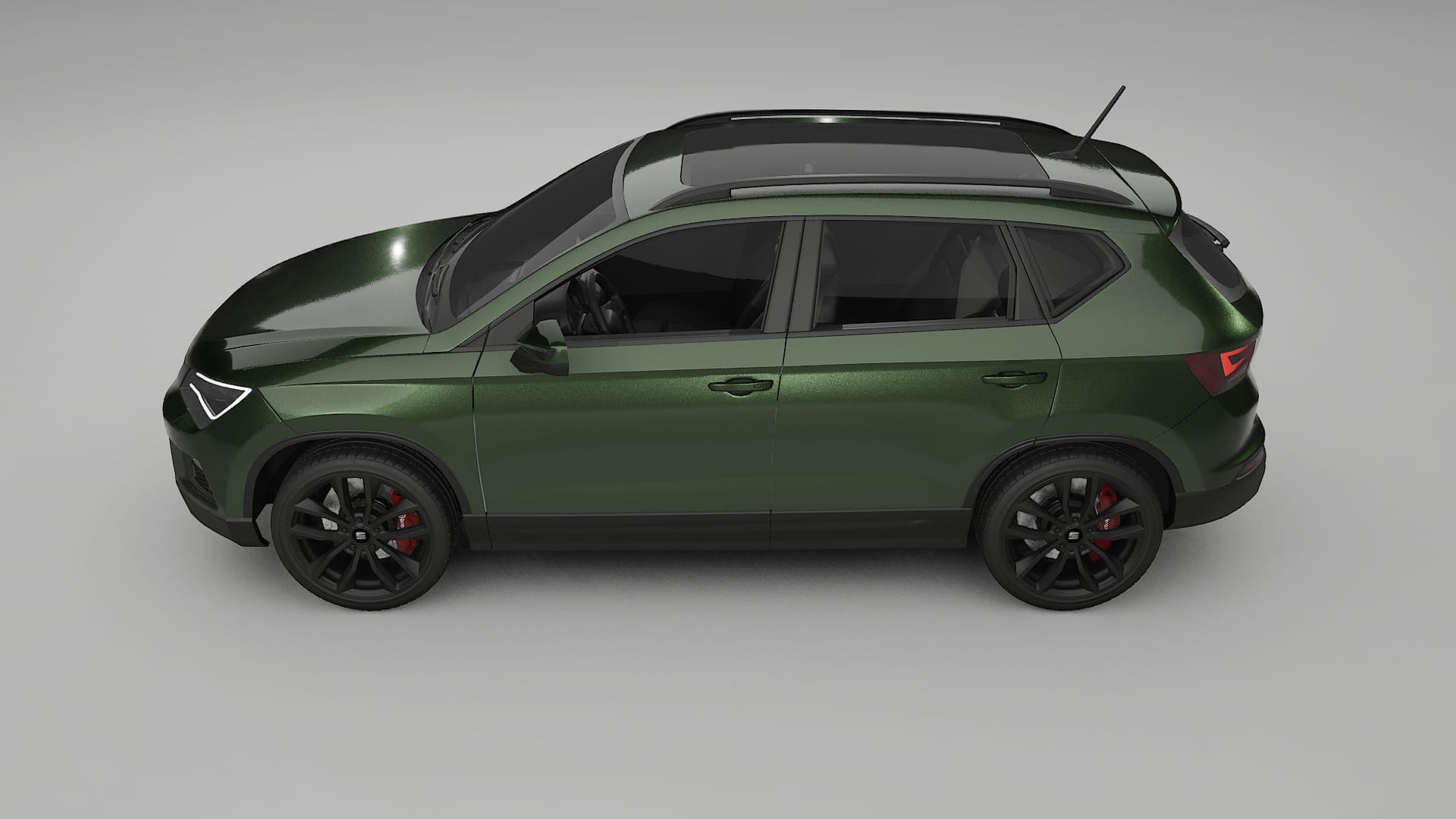 Seat Ateca KH7 TPU Lakbeschermingsfolie | LAGOON Kleurveranderende PPF – Volledig Voorgesneden Kit