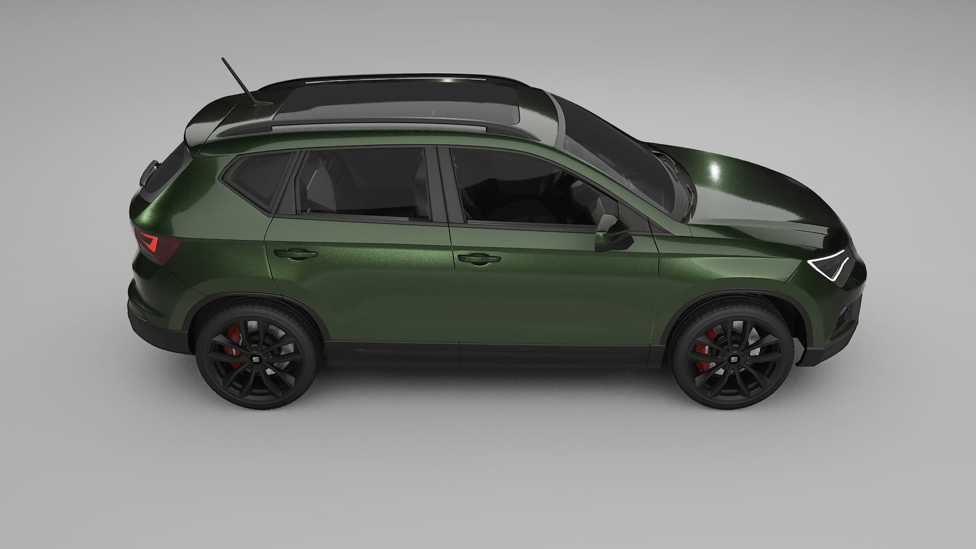 Seat Ateca KH7 TPU Lakbeschermingsfolie | LAGOON Kleurveranderende PPF – Volledig Voorgesneden Kit