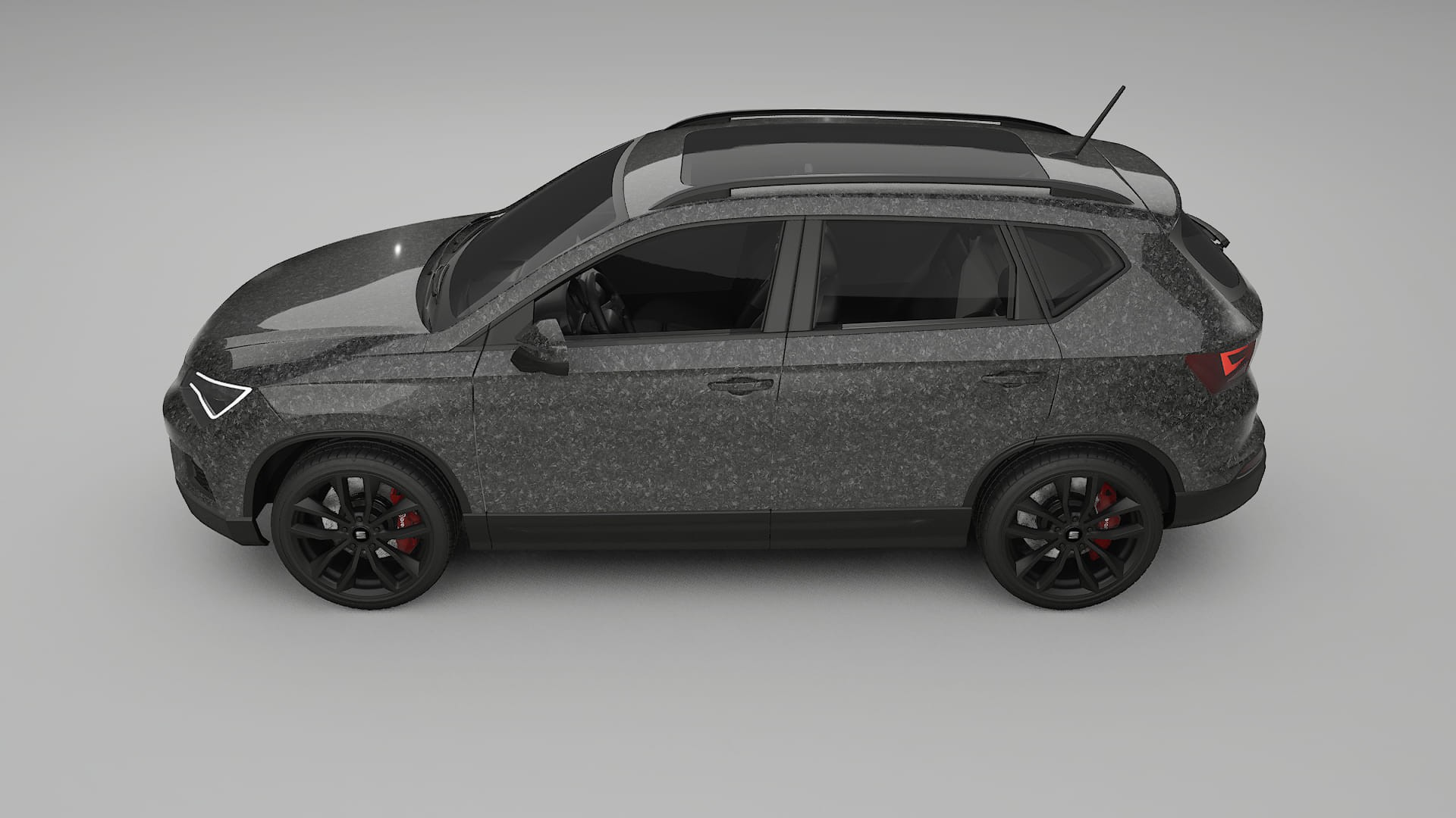 Seat Ateca KH7 TPU Lakbeschermingsfolie | FORGED S Kleurveranderende PPF – Volledig Voorgesneden Kit