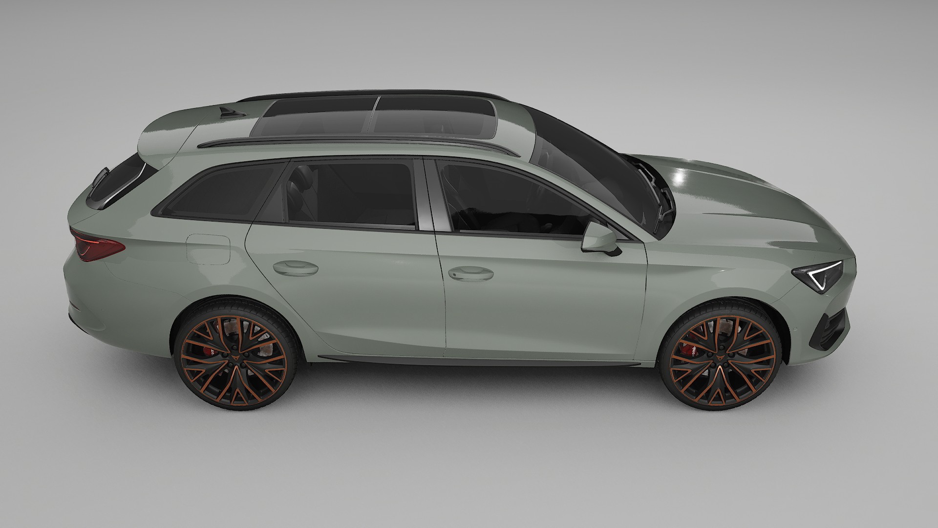 Seat Leon Cupra KL TPU Lakbeschermingsfolie | SLATE Kleurveranderende PPF – Volledig Voorgesneden Kit