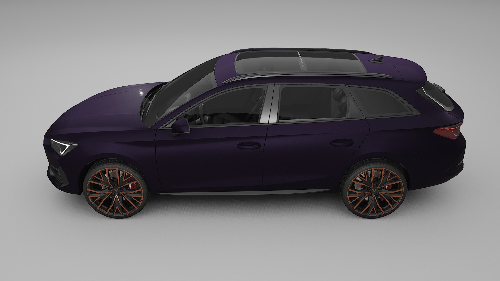 Seat Leon Cupra KL TPU Lakbeschermingsfolie | VIOLET Kleurveranderende PPF – Volledig Voorgesneden Kit