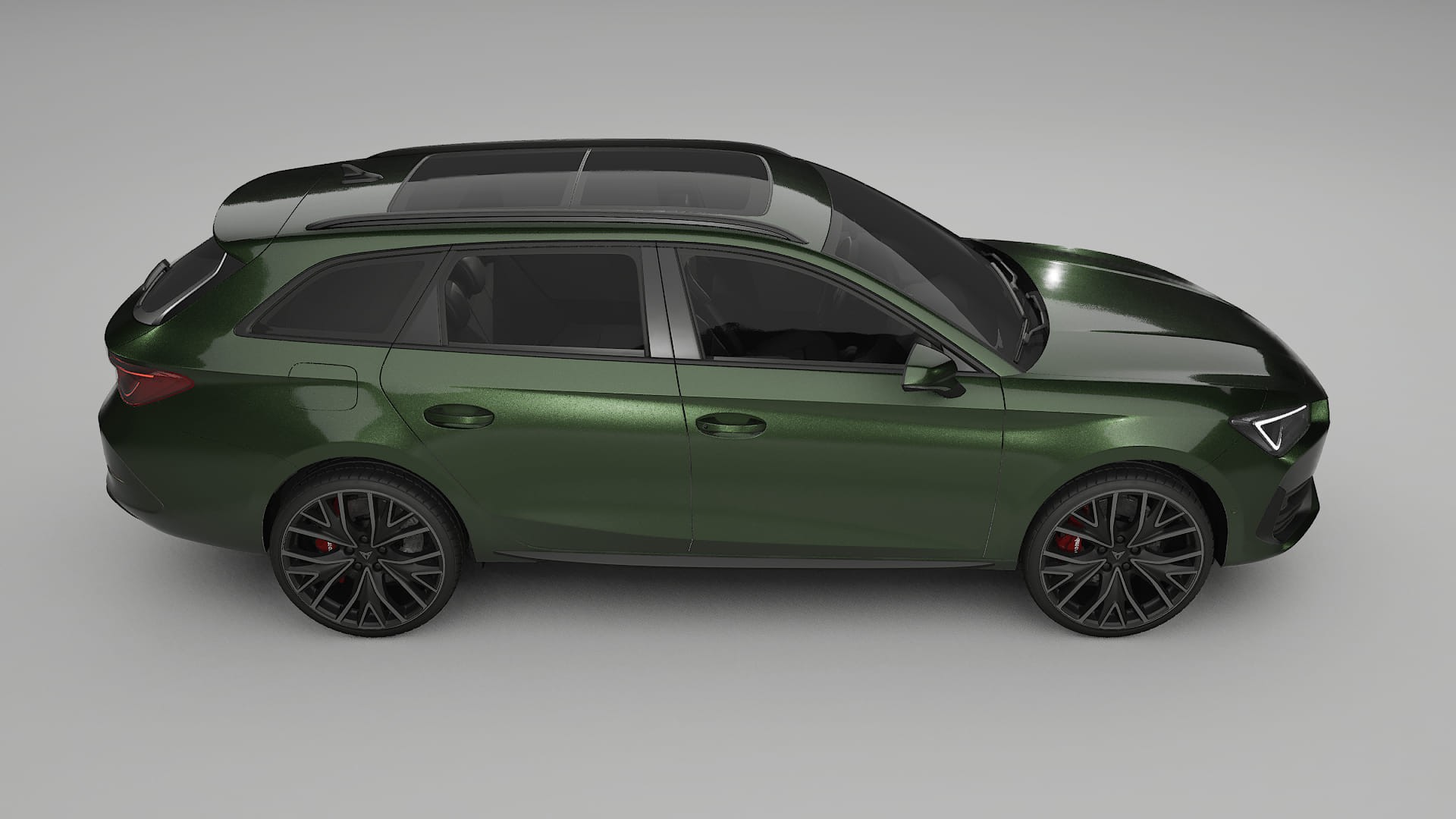 Seat Leon Cupra KL TPU Lakbeschermingsfolie | LAGOON Kleurveranderende PPF – Volledig Voorgesneden Kit