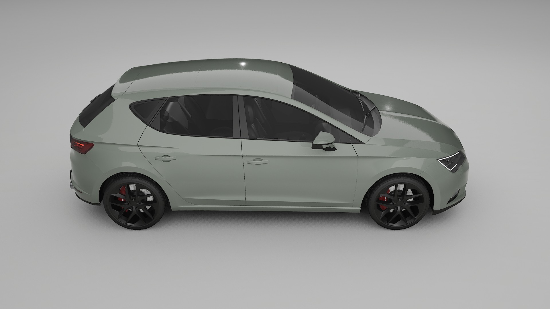Seat Leon FR 5F TPU Lakbeschermingsfolie | SLATE Kleurveranderende PPF – Volledig Voorgesneden Kit