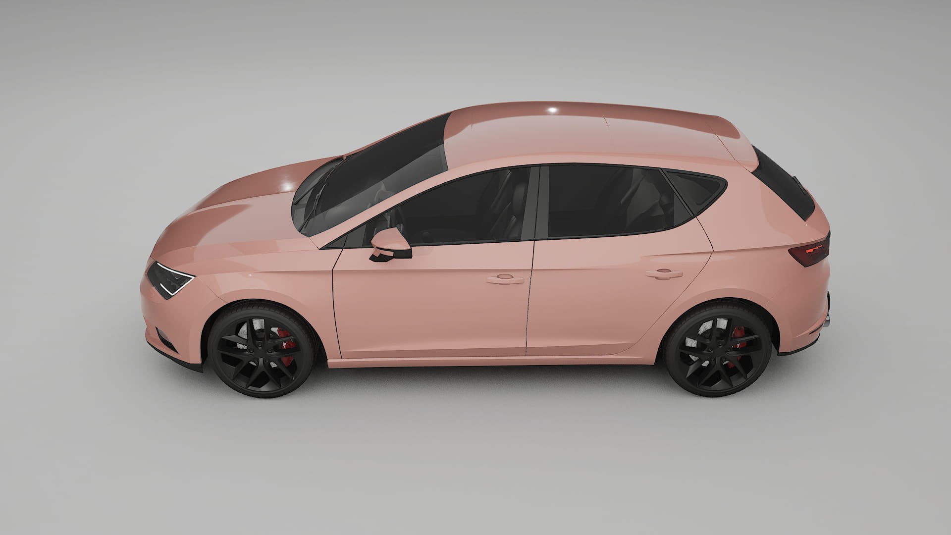 Seat Leon FR 5F TPU Lakbeschermingsfolie | BLUSH Kleurveranderende PPF – Volledig Voorgesneden Kit