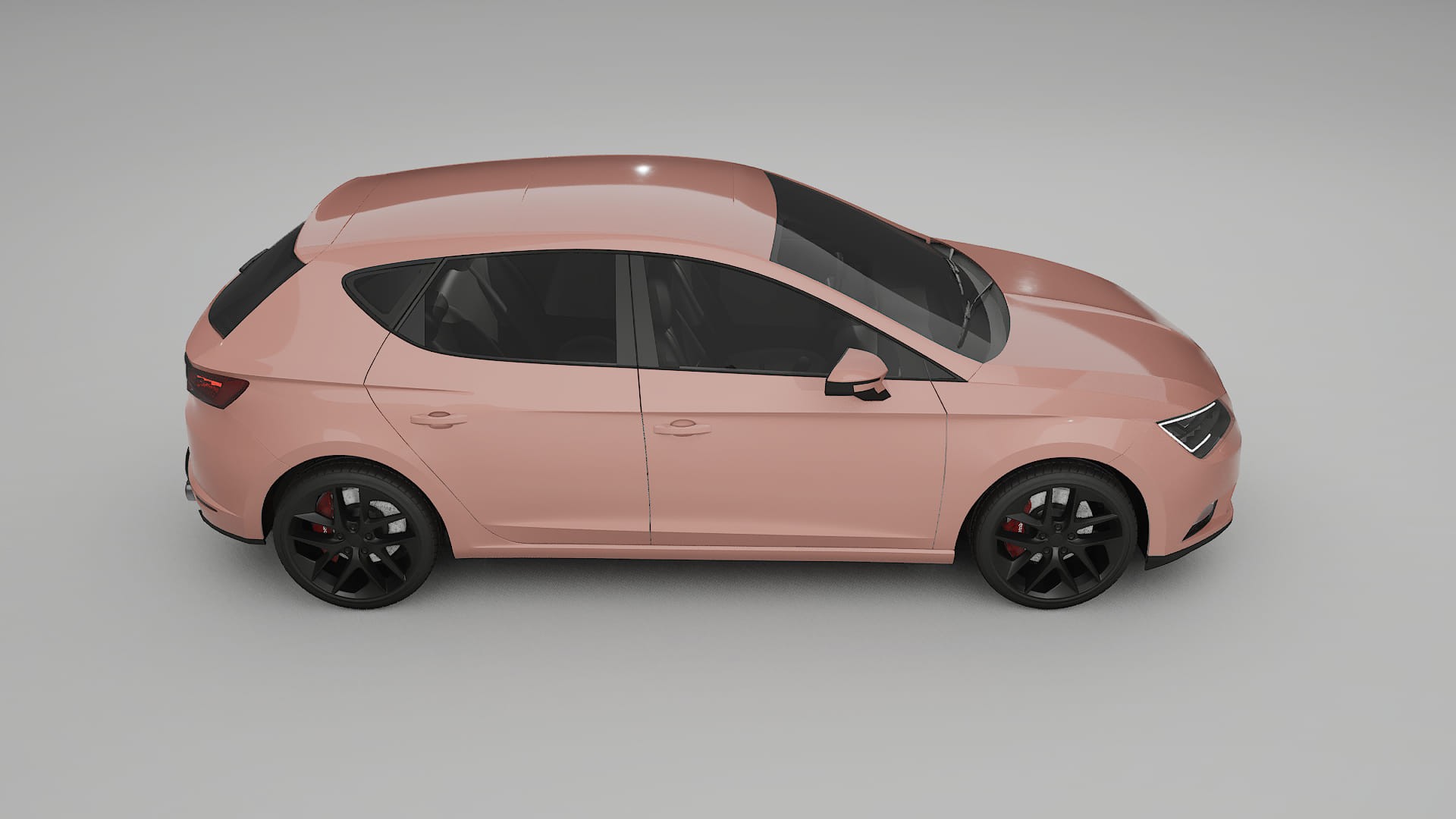 Seat Leon FR 5F TPU Lakbeschermingsfolie | BLUSH Kleurveranderende PPF – Volledig Voorgesneden Kit