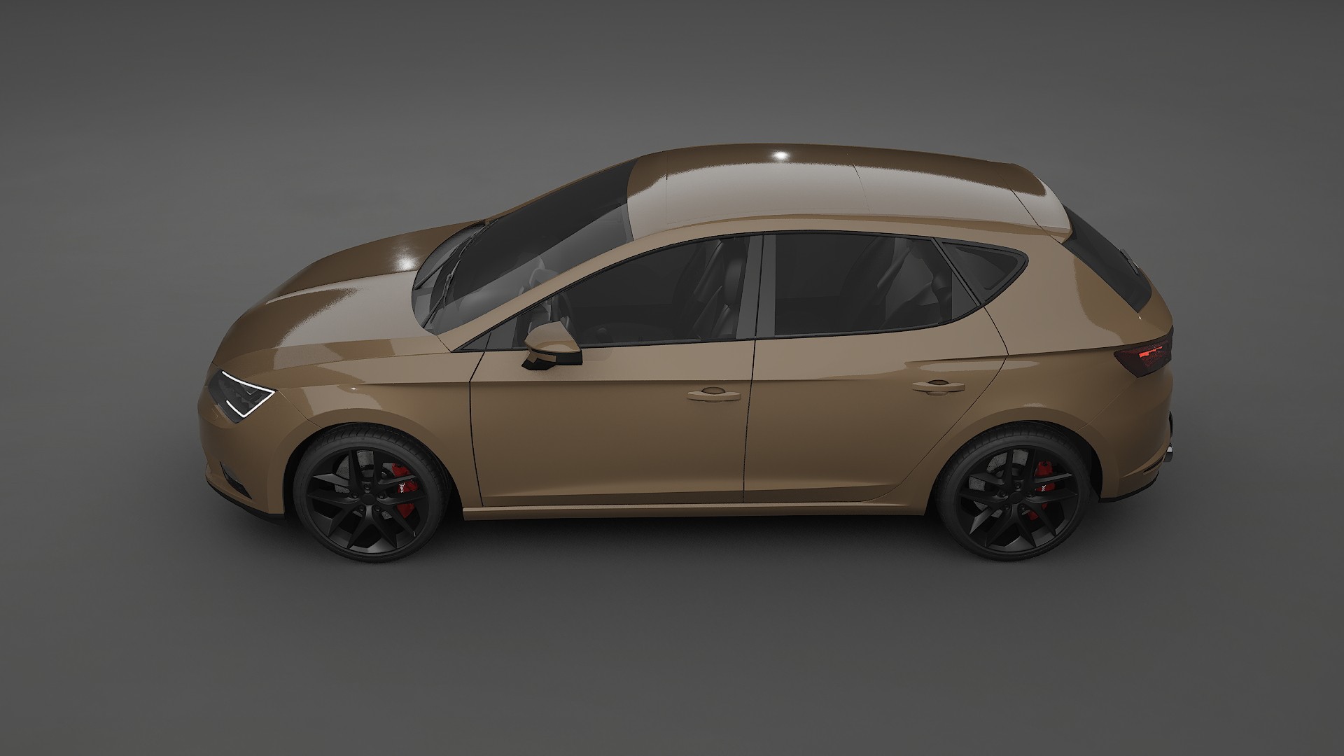 Seat Leon FR 5F TPU Lakbeschermingsfolie | SAHARA Kleurveranderende PPF – Volledig Voorgesneden Kit