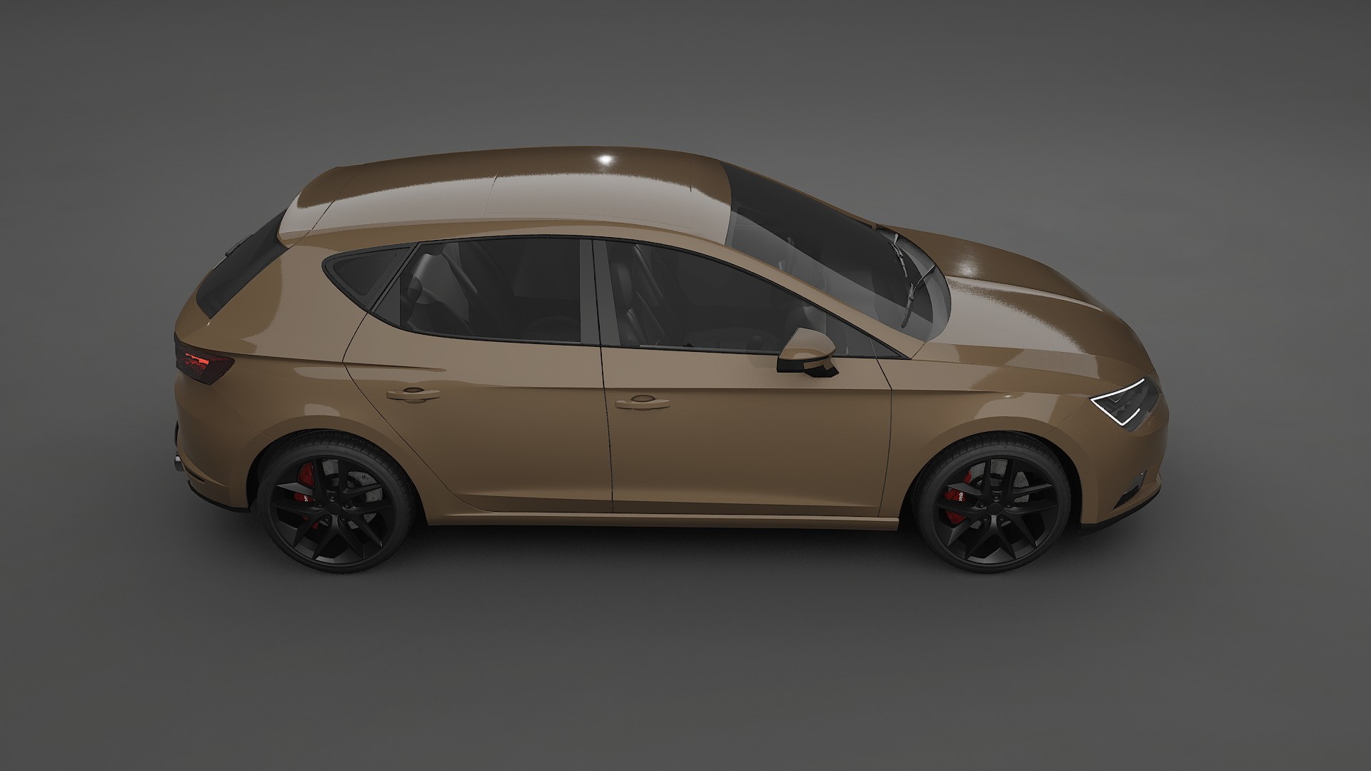 Seat Leon FR 5F TPU Lakbeschermingsfolie | SAHARA Kleurveranderende PPF – Volledig Voorgesneden Kit