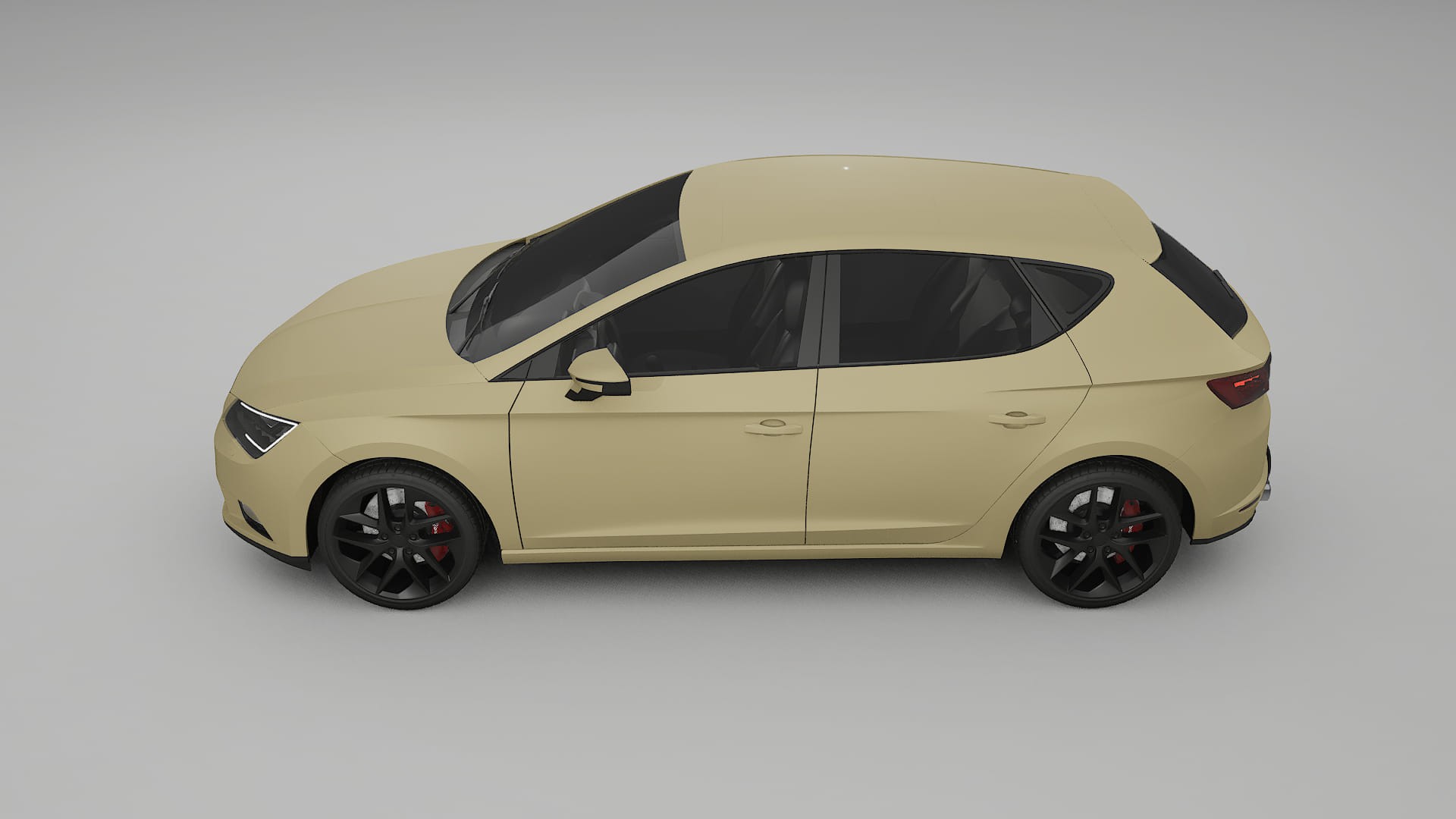 Seat Leon FR 5F TPU Lakbeschermingsfolie | SAND Kleurveranderende PPF – Volledig Voorgesneden Kit