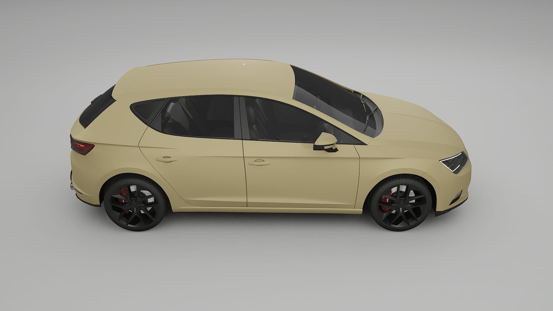 Seat Leon FR 5F TPU Lakbeschermingsfolie | SAND Kleurveranderende PPF – Volledig Voorgesneden Kit