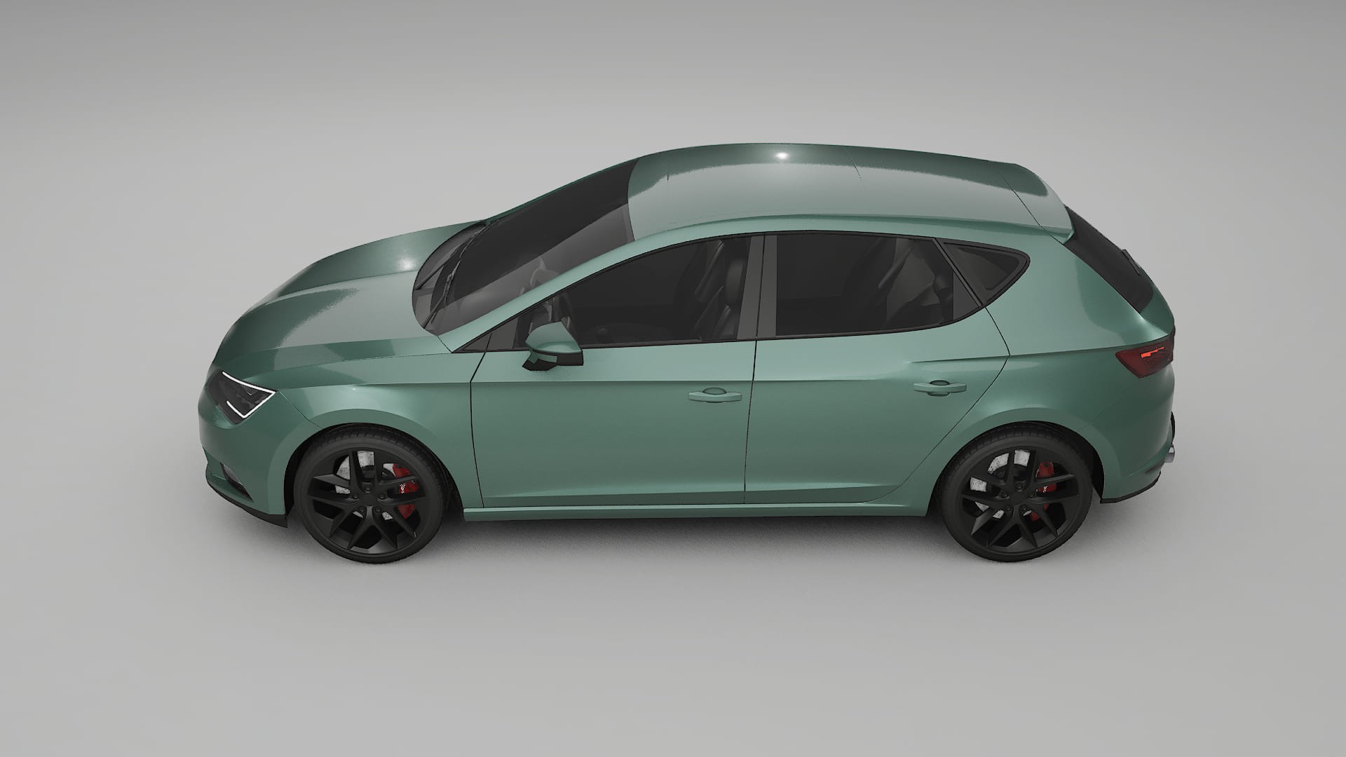 Seat Leon FR 5F TPU Lakbeschermingsfolie | EVERGREEN Kleurveranderende PPF – Volledig Voorgesneden Kit