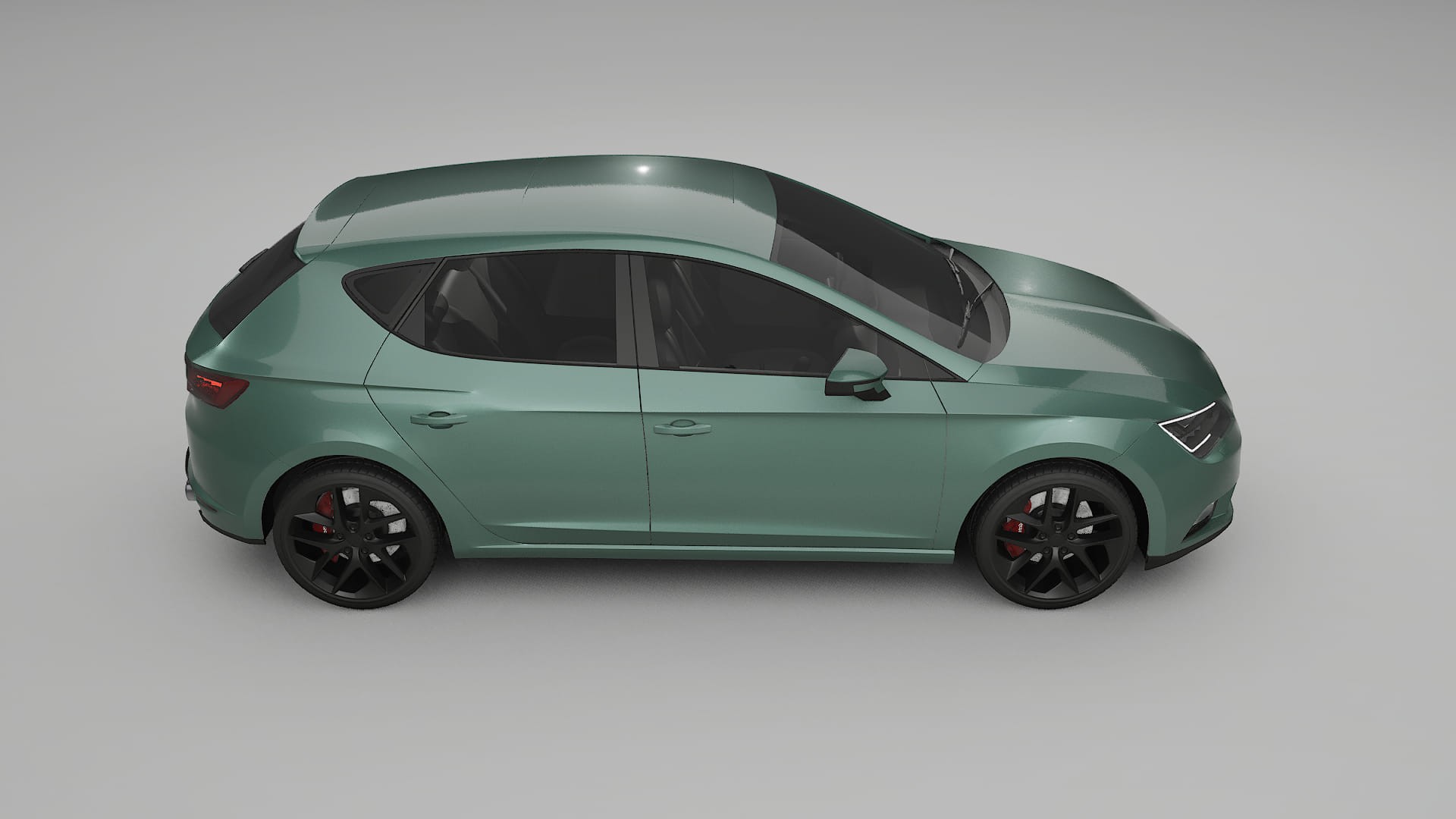 Seat Leon FR 5F TPU Lakbeschermingsfolie | EVERGREEN Kleurveranderende PPF – Volledig Voorgesneden Kit