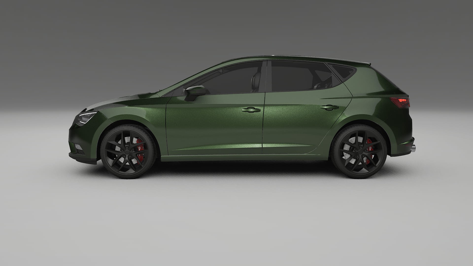 Seat Leon FR 5F TPU Lakbeschermingsfolie | LAGOON Kleurveranderende PPF – Volledig Voorgesneden Kit