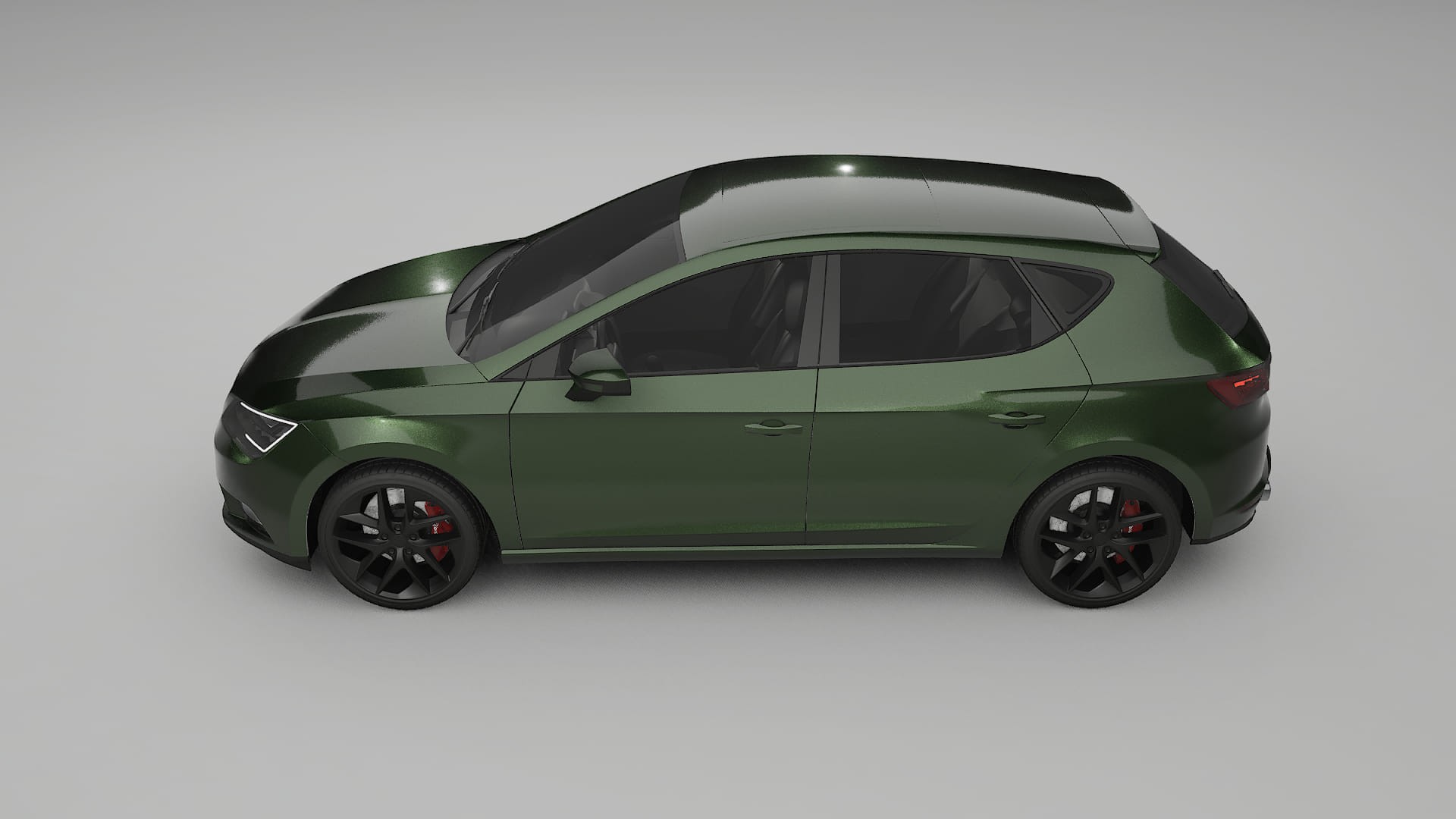 Seat Leon FR 5F TPU Lakbeschermingsfolie | LAGOON Kleurveranderende PPF – Volledig Voorgesneden Kit