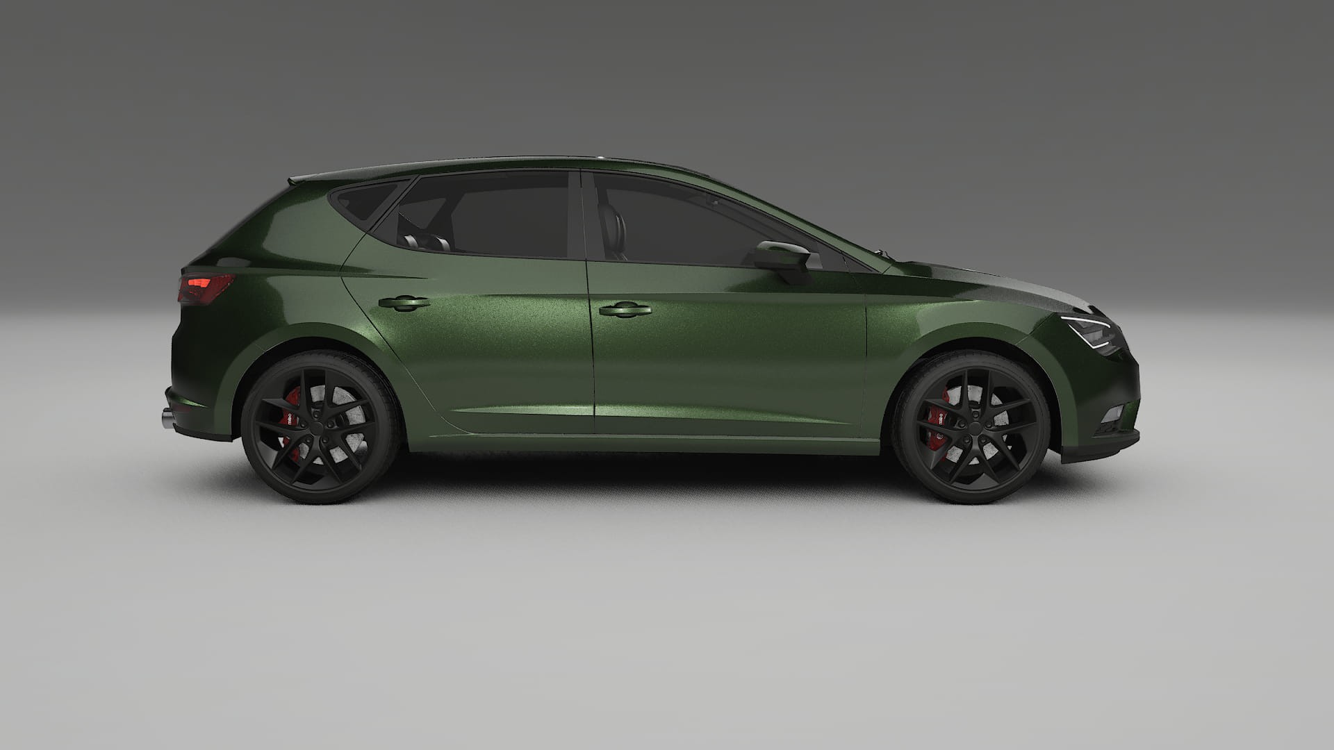 Seat Leon FR 5F TPU Lakbeschermingsfolie | LAGOON Kleurveranderende PPF – Volledig Voorgesneden Kit