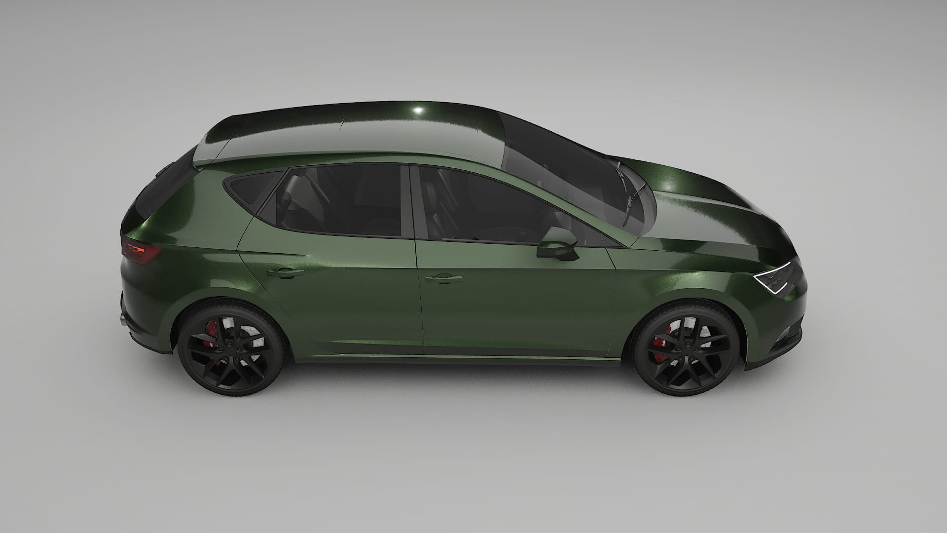 Seat Leon FR 5F TPU Lakbeschermingsfolie | LAGOON Kleurveranderende PPF – Volledig Voorgesneden Kit