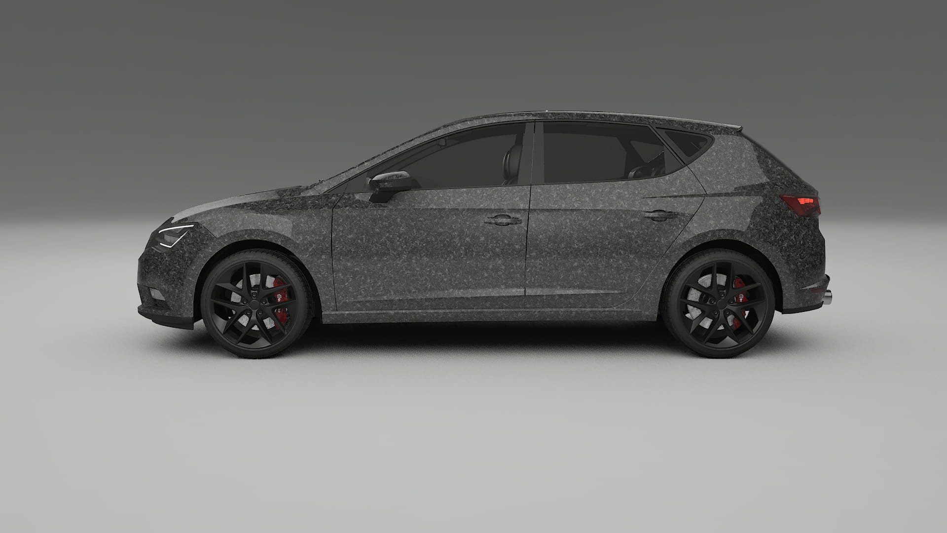 Seat Leon FR 5F TPU Lakbeschermingsfolie | FORGED S Kleurveranderende PPF – Volledig Voorgesneden Kit
