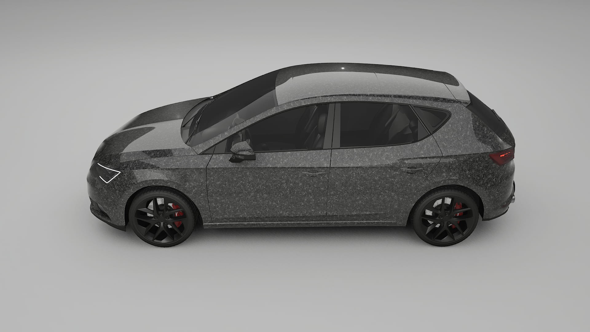 Seat Leon FR 5F TPU Lakbeschermingsfolie | FORGED S Kleurveranderende PPF – Volledig Voorgesneden Kit