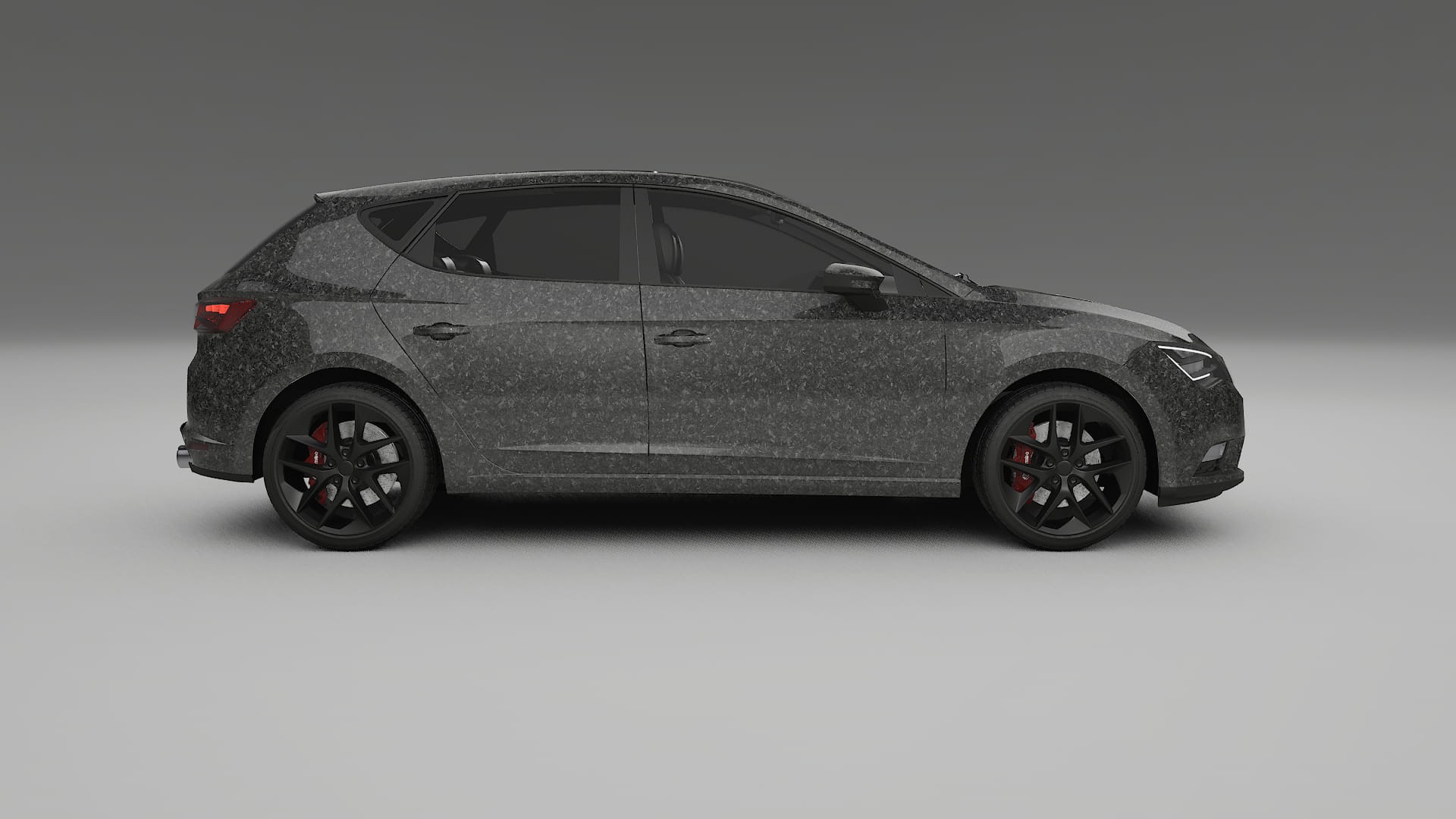 Seat Leon FR 5F TPU Lakbeschermingsfolie | FORGED S Kleurveranderende PPF – Volledig Voorgesneden Kit