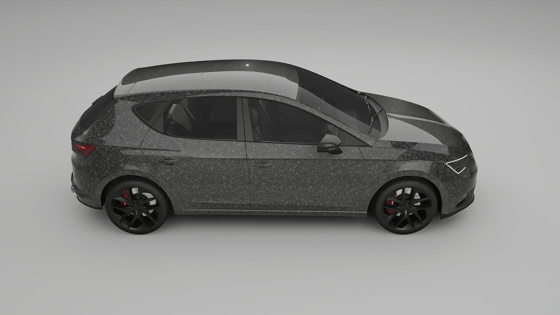 Seat Leon FR 5F TPU Lakbeschermingsfolie | FORGED S Kleurveranderende PPF – Volledig Voorgesneden Kit