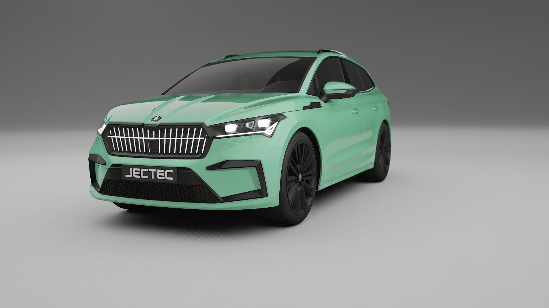 Škoda Enyaq MEB TPU Lakbeschermingsfolie | DUSTY Kleurveranderende PPF – Volledig Voorgesneden Kit