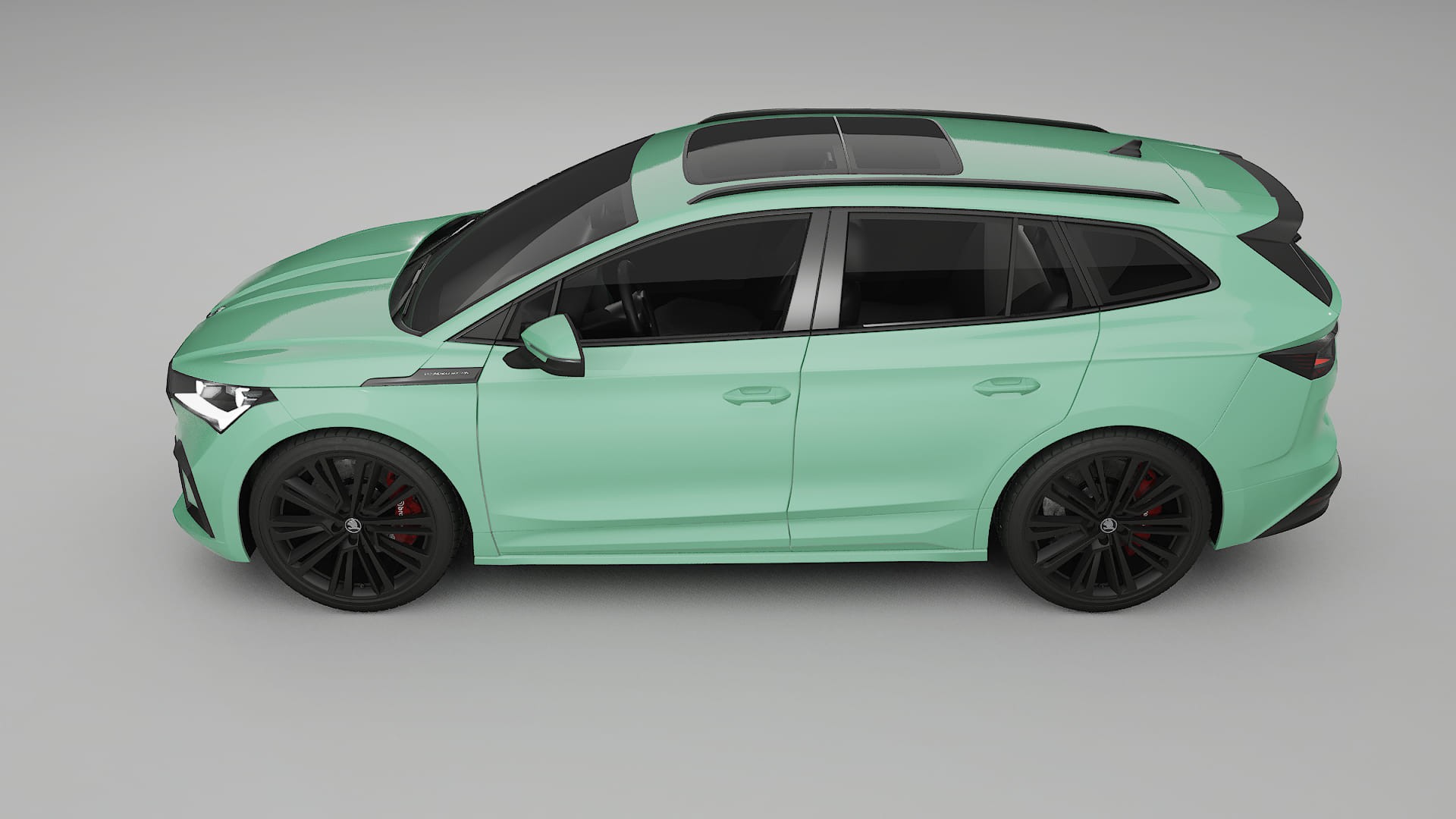 Škoda Enyaq MEB TPU Lakbeschermingsfolie | DUSTY Kleurveranderende PPF – Volledig Voorgesneden Kit