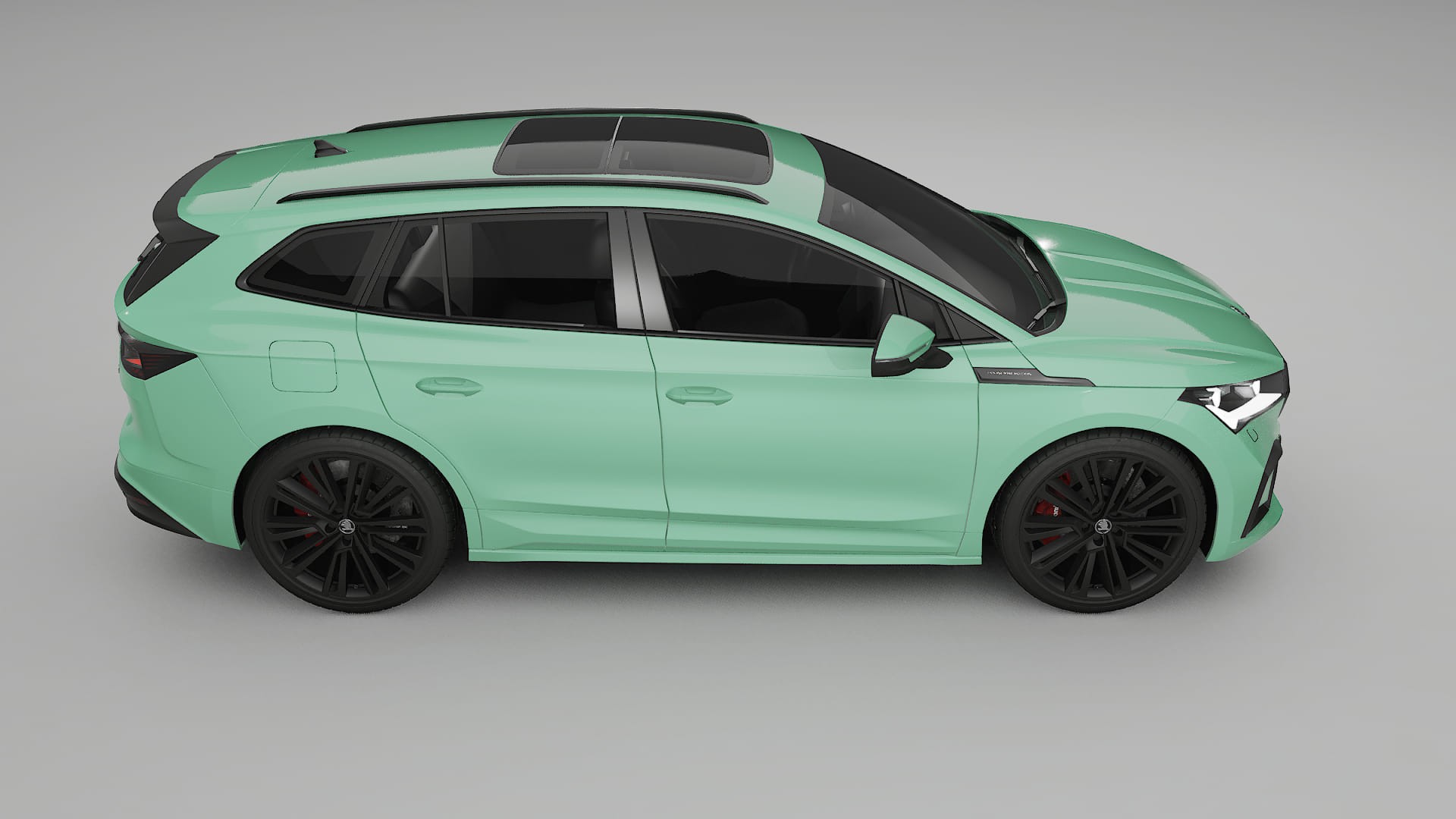 Škoda Enyaq MEB TPU Lakbeschermingsfolie | DUSTY Kleurveranderende PPF – Volledig Voorgesneden Kit