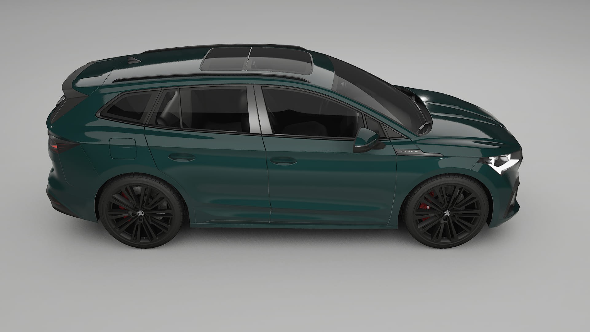 Škoda Enyaq MEB TPU Lakbeschermingsfolie | INFERNO Kleurveranderende PPF – Volledig Voorgesneden Kit