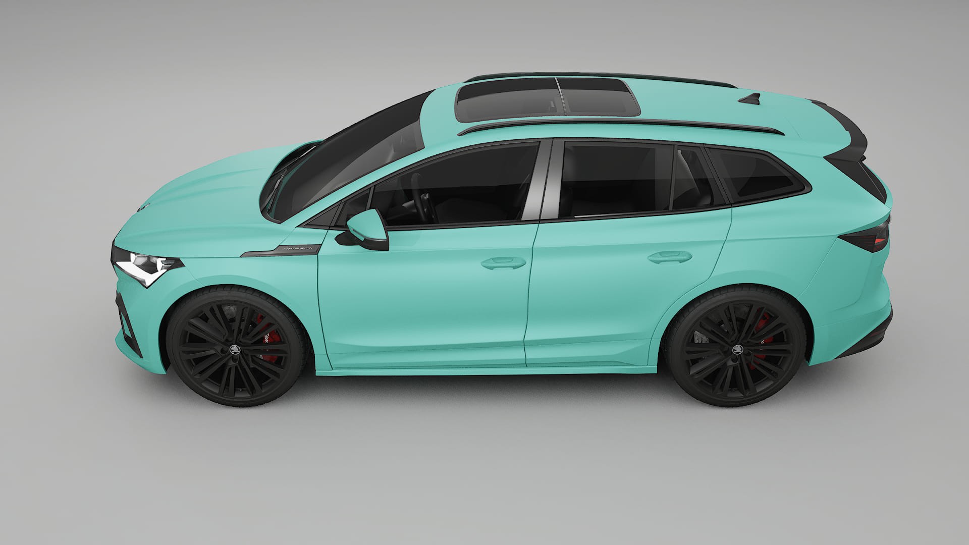 Škoda Enyaq MEB TPU Lakbeschermingsfolie | FROST Kleurveranderende PPF – Volledig Voorgesneden Kit