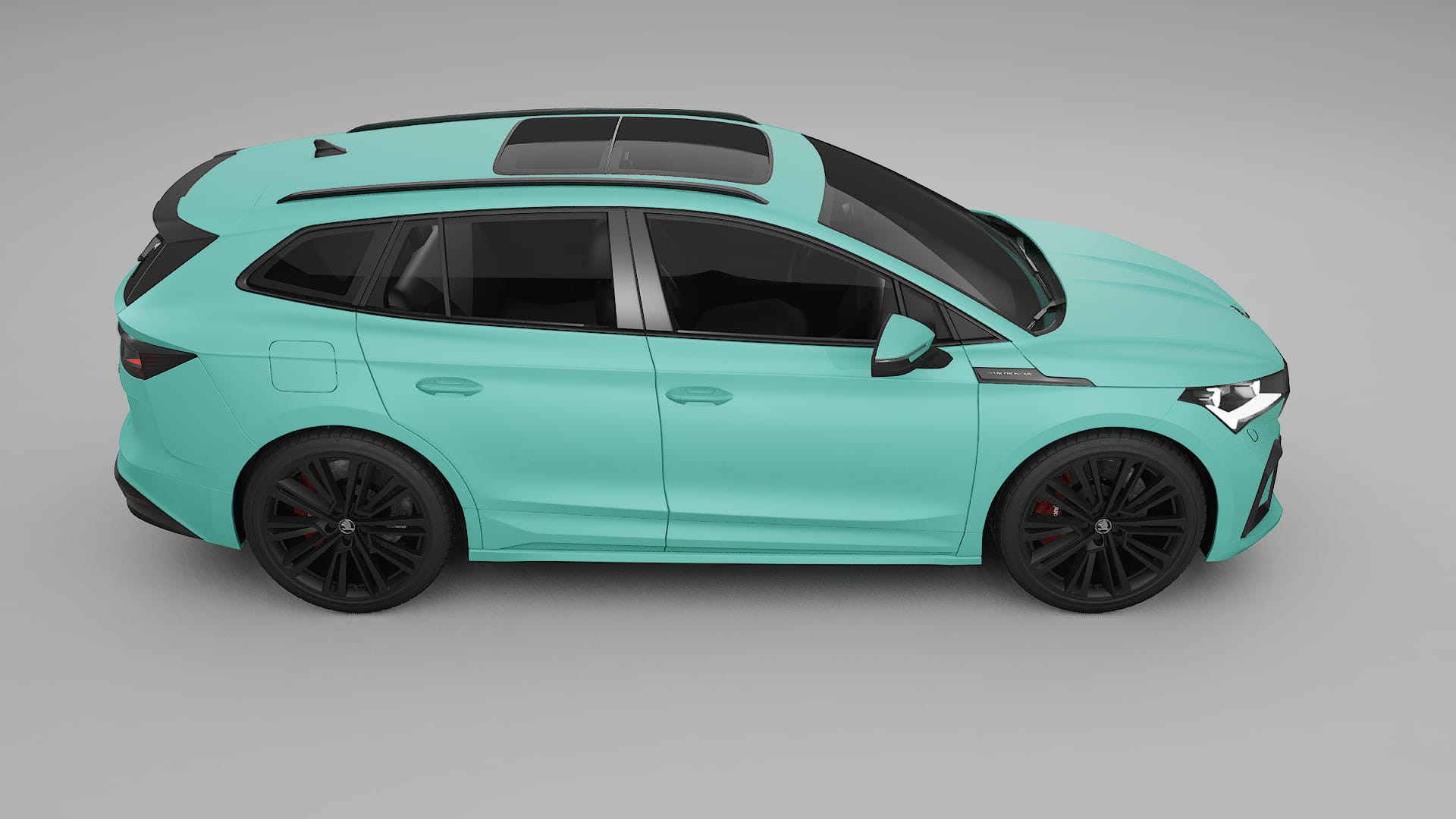 Škoda Enyaq MEB TPU Lakbeschermingsfolie | FROST Kleurveranderende PPF – Volledig Voorgesneden Kit