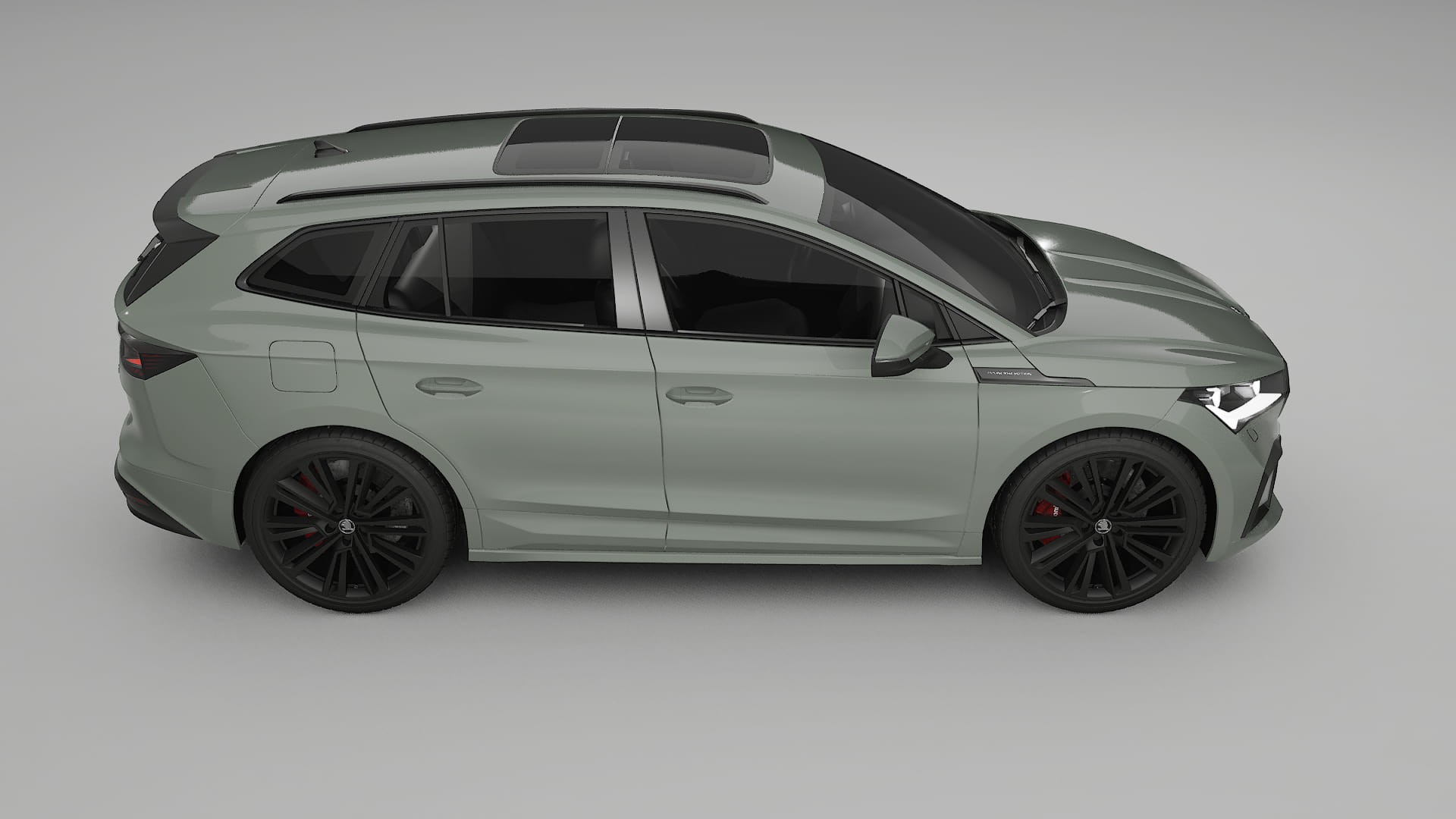 Škoda Enyaq MEB TPU Lakbeschermingsfolie | SLATE Kleurveranderende PPF – Volledig Voorgesneden Kit