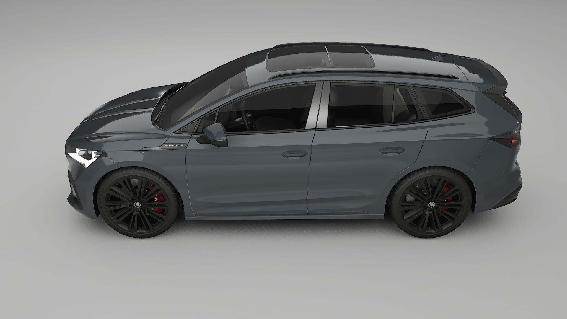 Škoda Enyaq MEB TPU Lakbeschermingsfolie | GRANITE Kleurveranderende PPF – Volledig Voorgesneden Kit