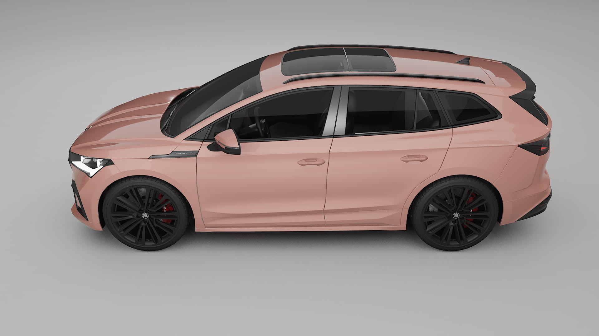 Škoda Enyaq MEB TPU Lakbeschermingsfolie | BLUSH Kleurveranderende PPF – Volledig Voorgesneden Kit